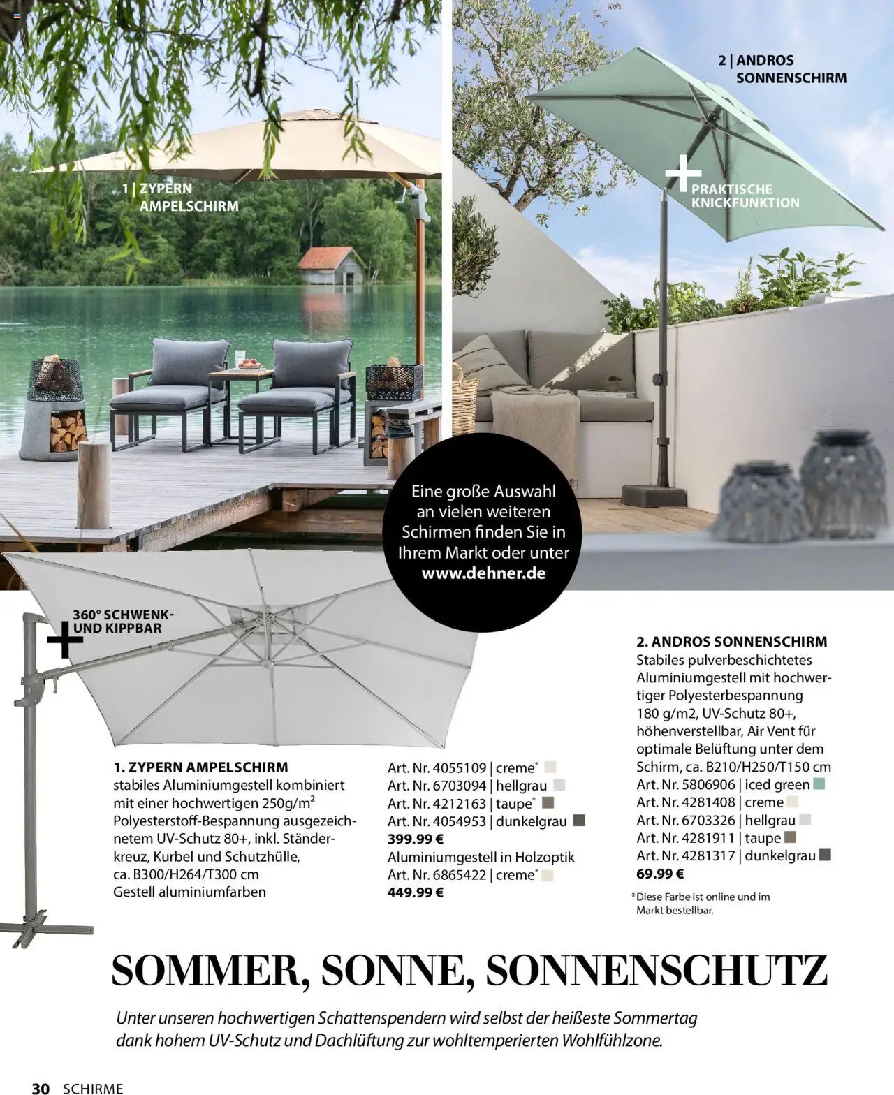 Dehner prospekt seit 20.01.2025 Gartenmöbel Trends 2025