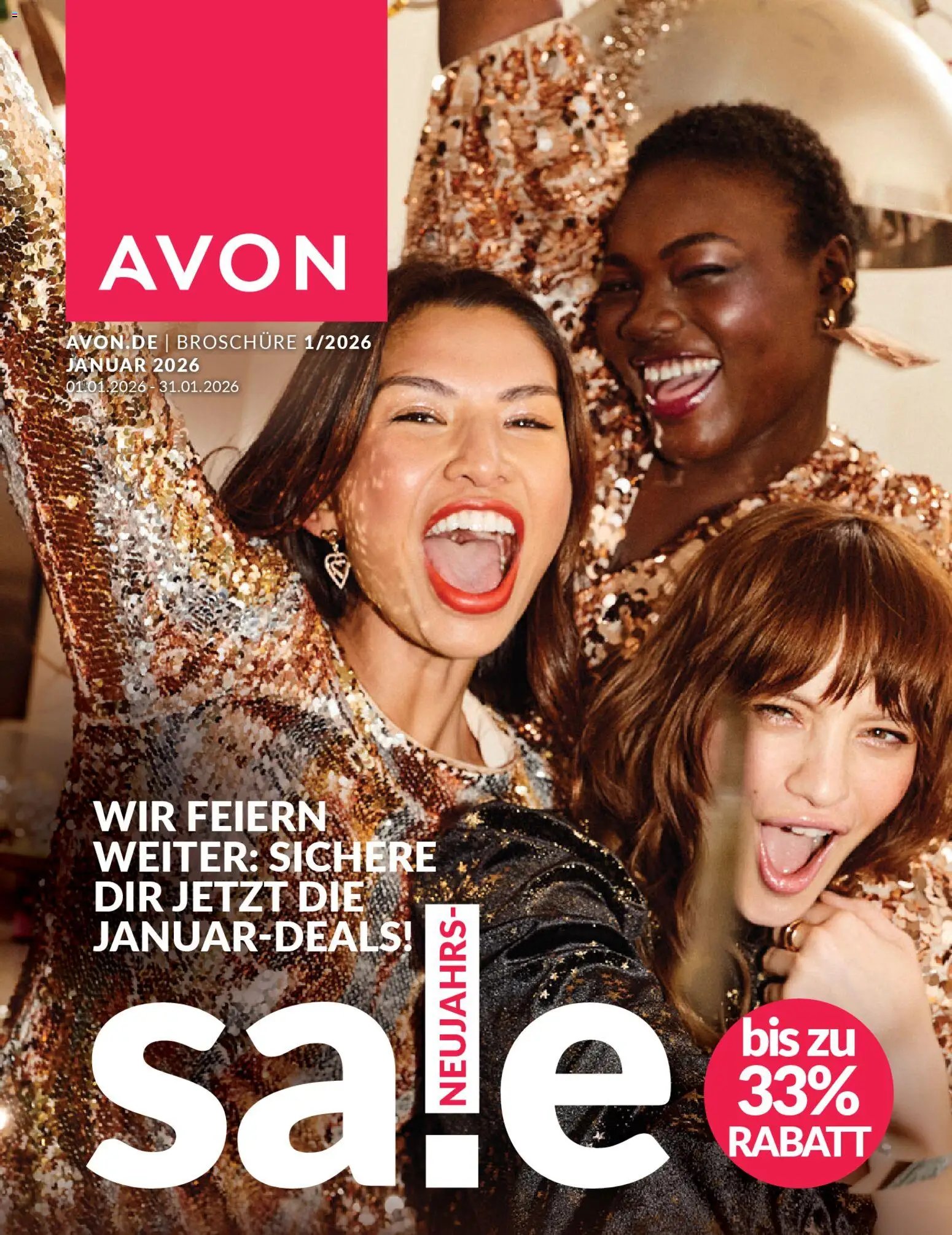 Avon prospekt seit 01.01.2026 Katalog AVON Januar 2026