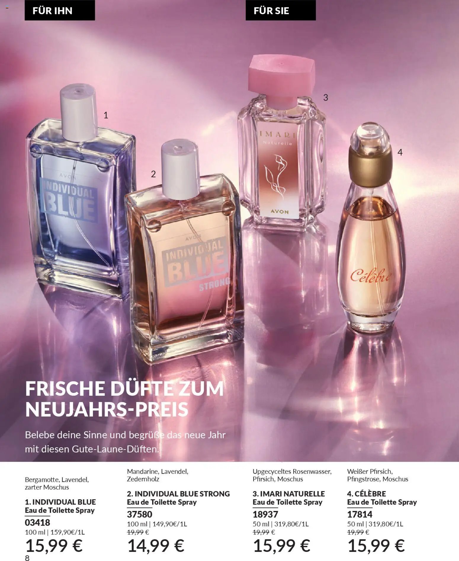 Avon prospekt seit 01.01.2026 Katalog AVON Januar 2026
