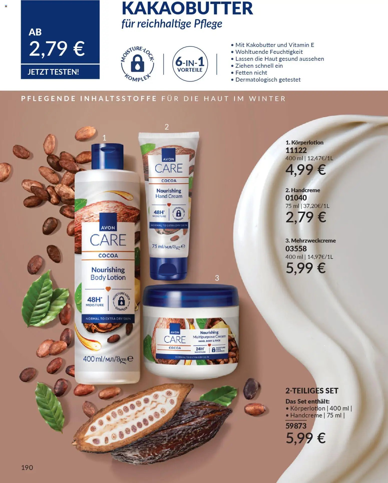 Avon prospekt seit 01.01.2026 Katalog AVON Januar 2026