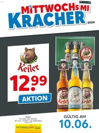 Getränkeland prospekt seit 10.06.2026 Getränkeland Mittwochs Kracher