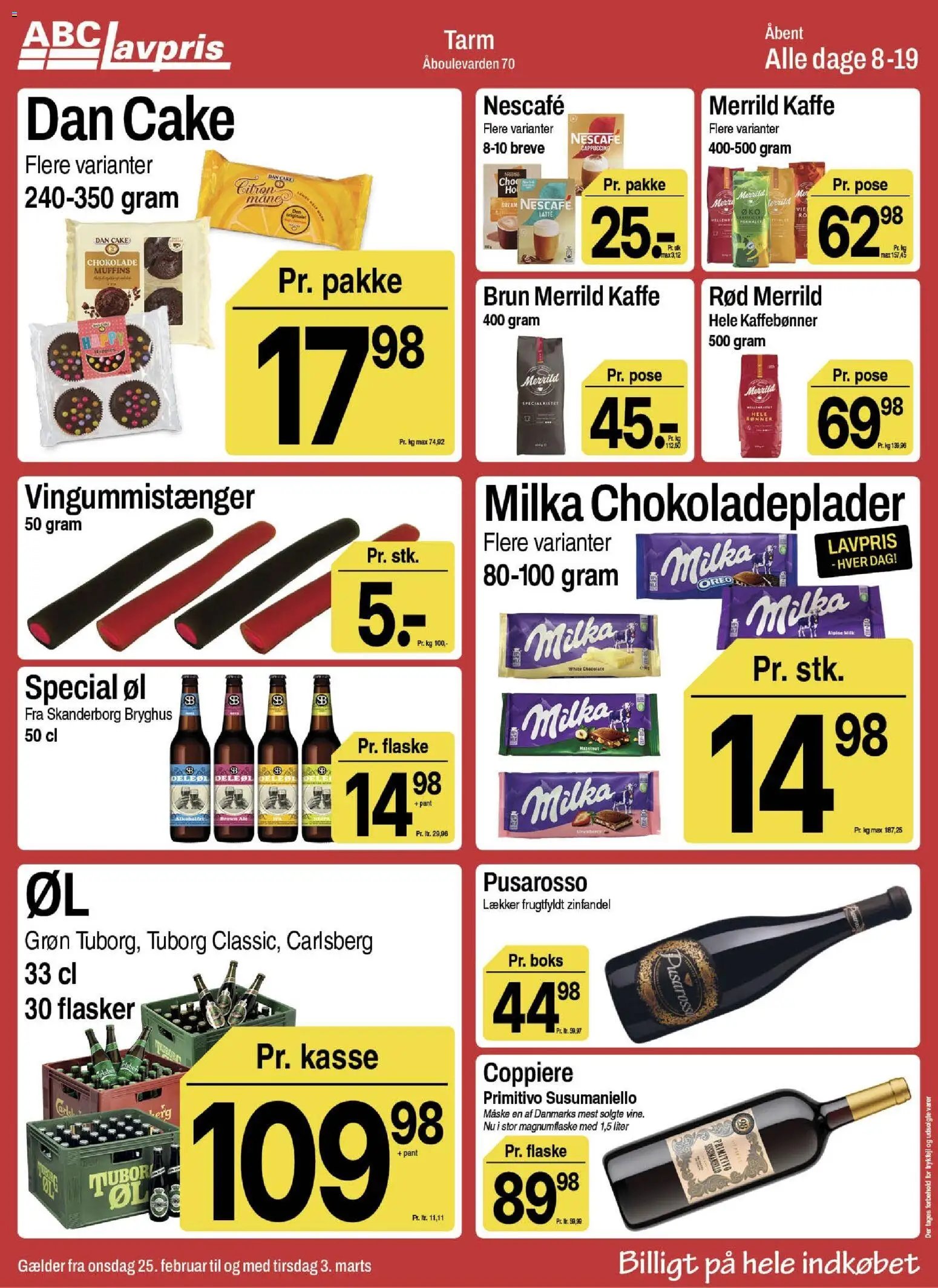 Abc Lavpris tilbudsavis fra 25/02/2026 Tarm