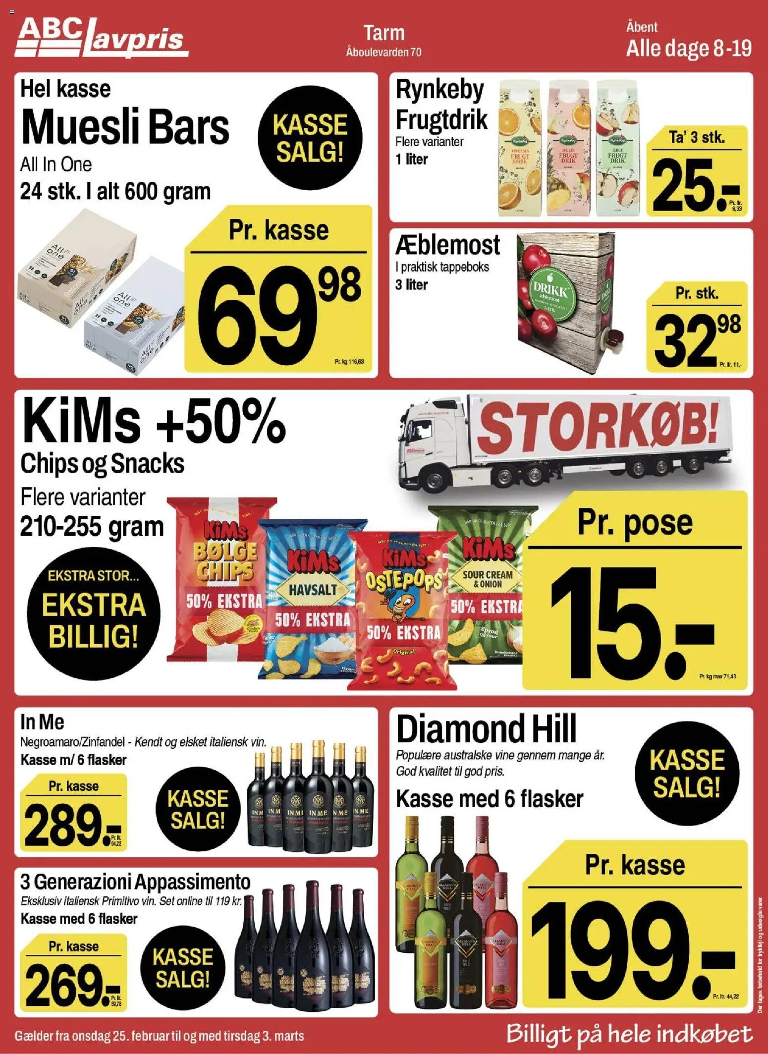 Abc Lavpris tilbudsavis fra 25/02/2026 Tarm