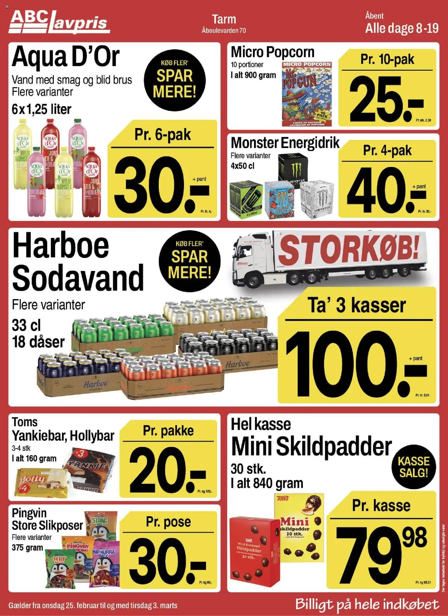 Abc Lavpris tilbudsavis fra 25/02/2026 Tarm