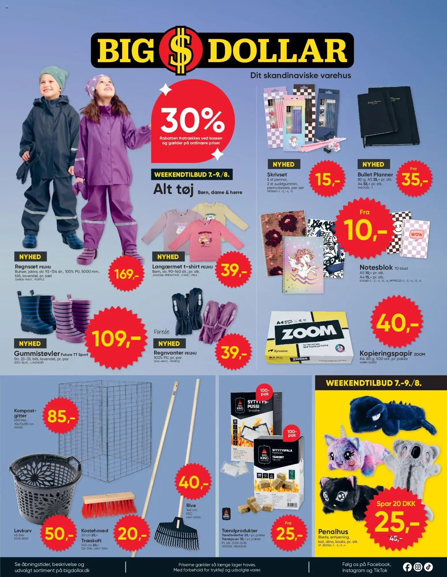 Bigdollar tilbudsavis fra 07/08/2026 Bigdollar - Tilbudsavis