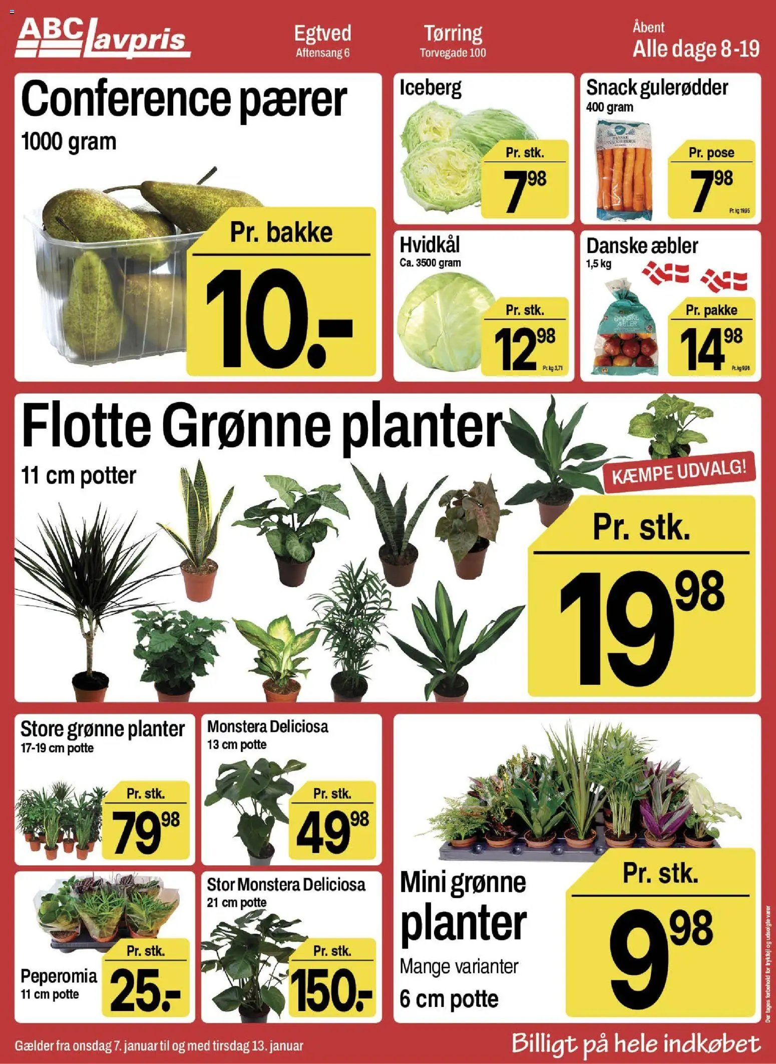 Abc Lavpris tilbudsavis fra 07/01/2026 Egtved