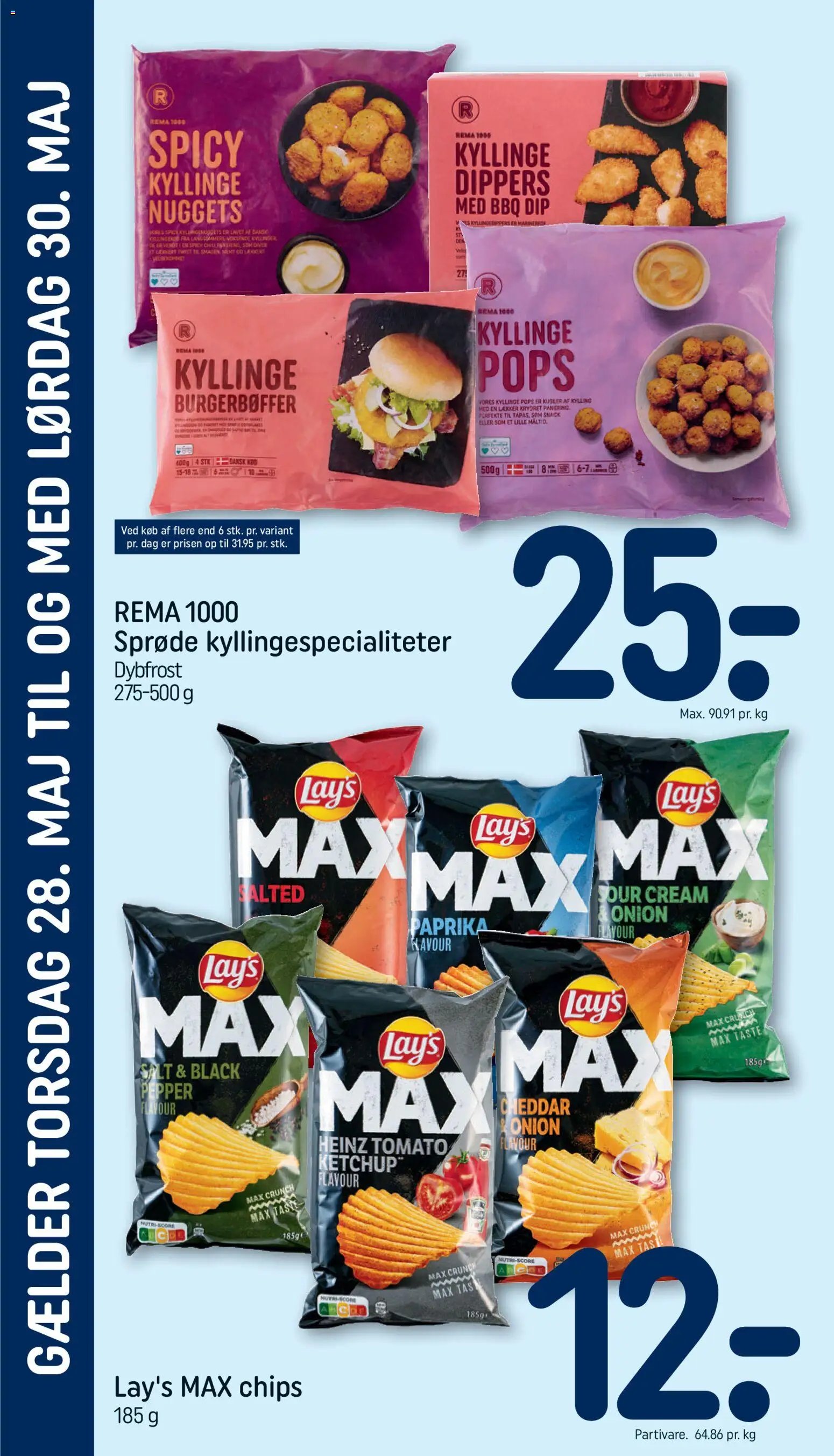 Rema 1000 tilbudsavis fra 28/05/2026 Rema 1000 - Uge 22 Indstik