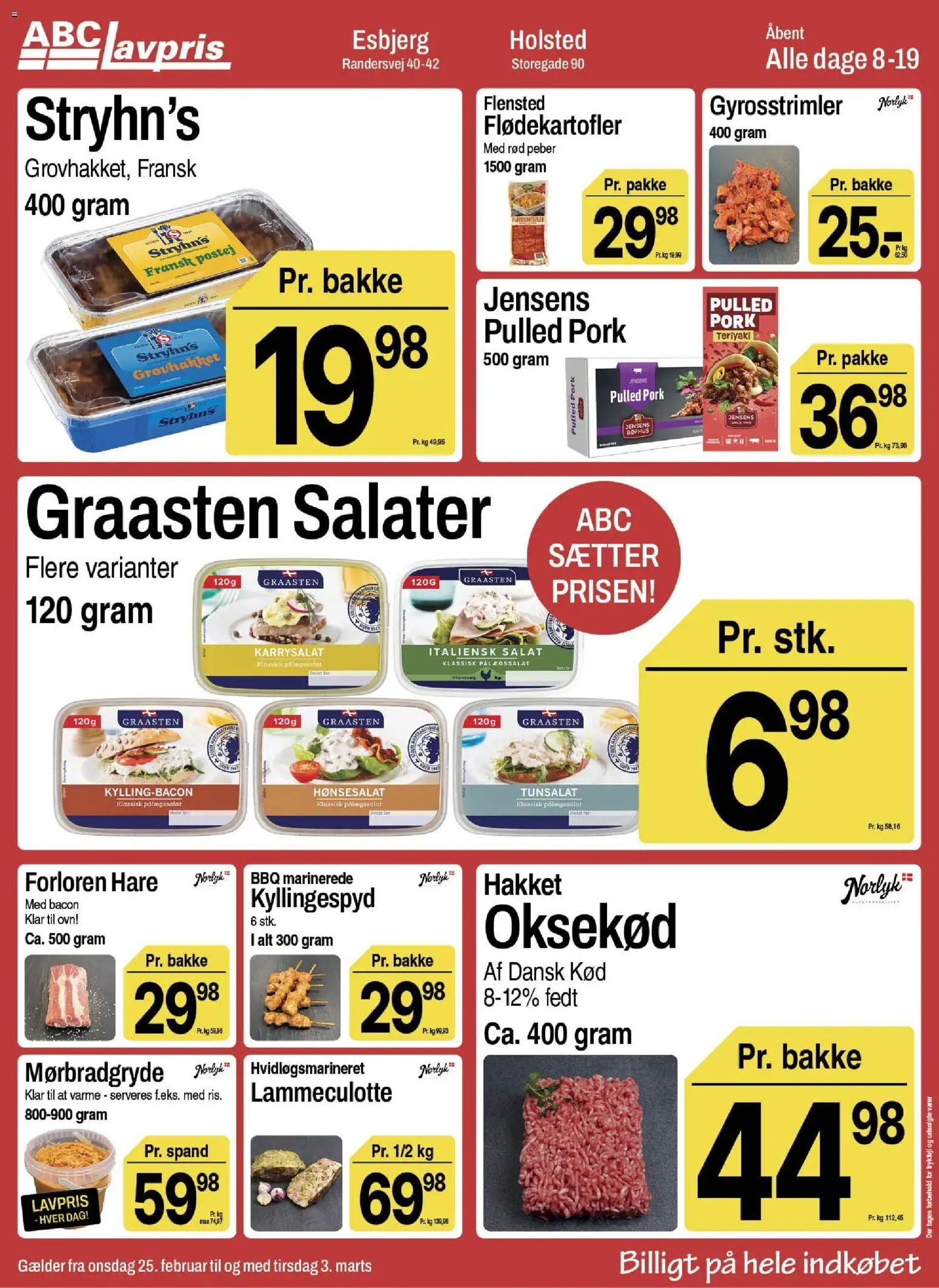 Abc Lavpris tilbudsavis fra 25/02/2026 Esbjerg