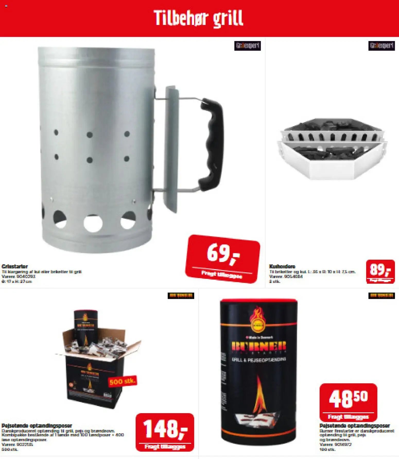 Jem & fix tilbudsavis fra 28/04/2026 Jem & fix - Grillkatalog