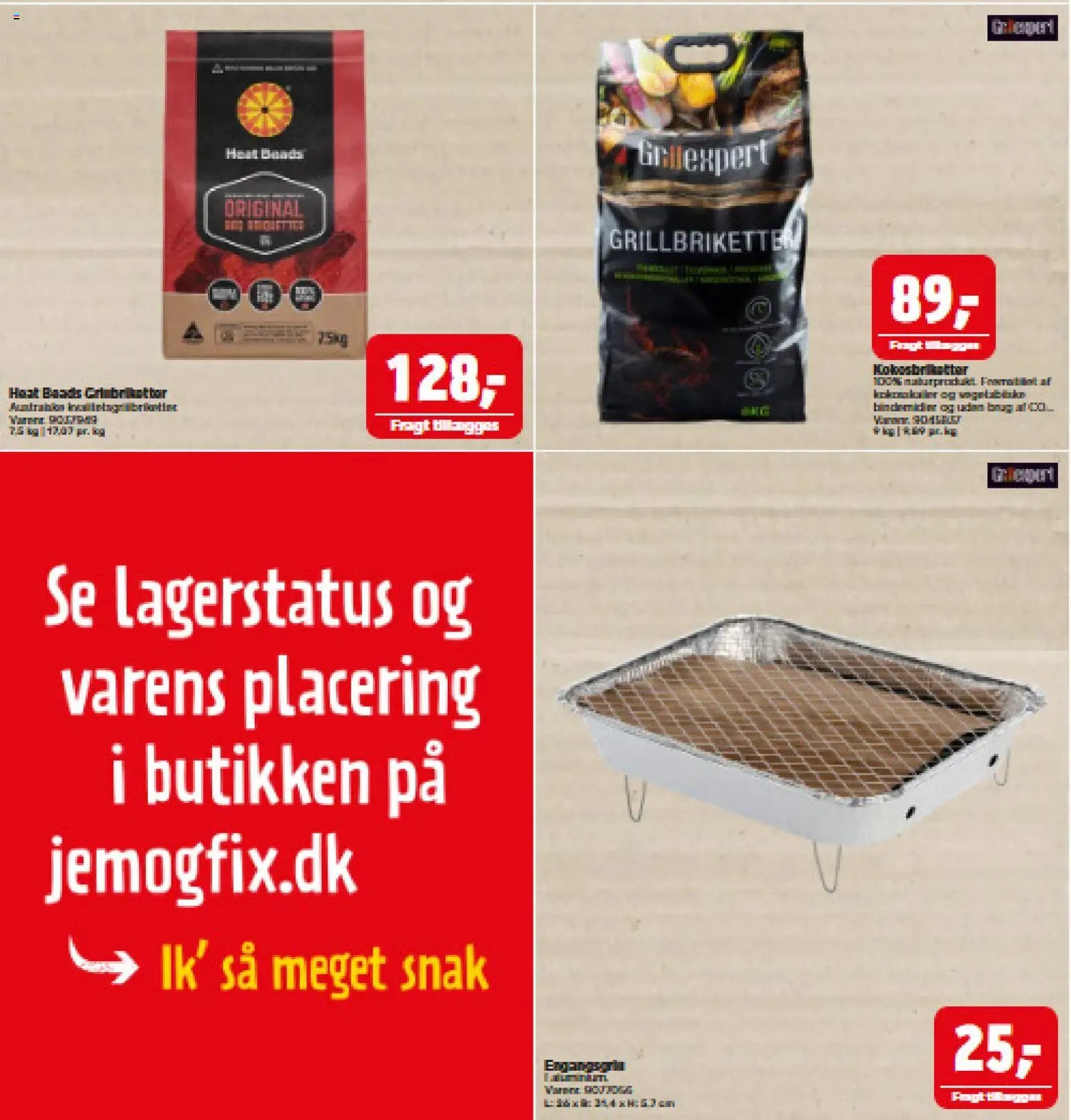 Jem & fix tilbudsavis fra 28/04/2026 Jem & fix - Grillkatalog
