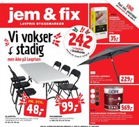 Jem & fix tilbudsavis fra 07/06/2026 Jem & fix - Tilbudsavis uge 24