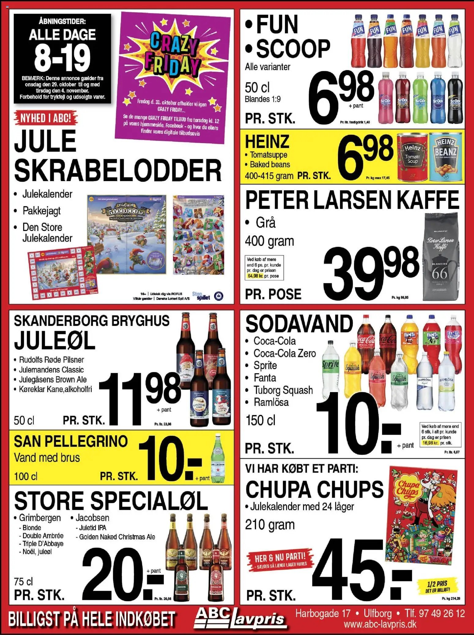 Abc Lavpris tilbudsavis fra 29/10/2025 Ulfborg