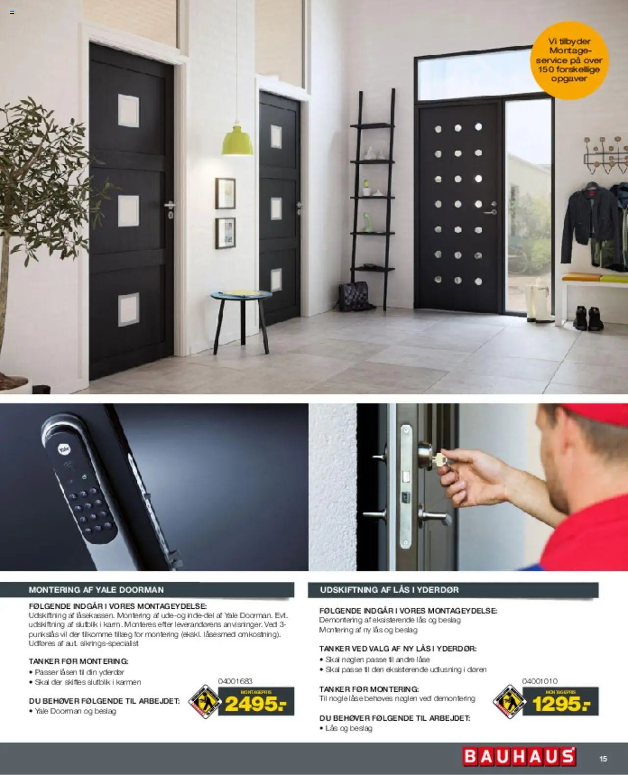 Bauhaus tilbudsavis fra 01/03/2025 Montageservice