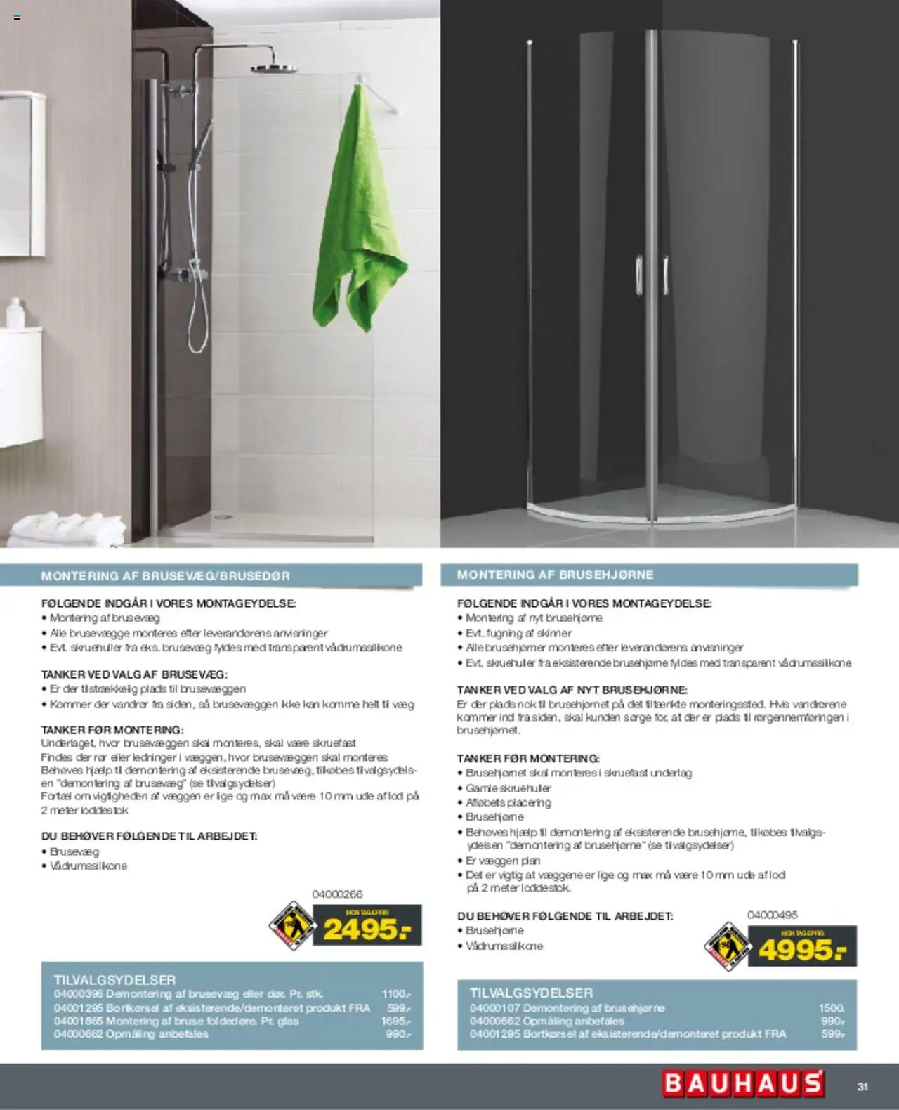 Bauhaus tilbudsavis fra 01/03/2025 Montageservice