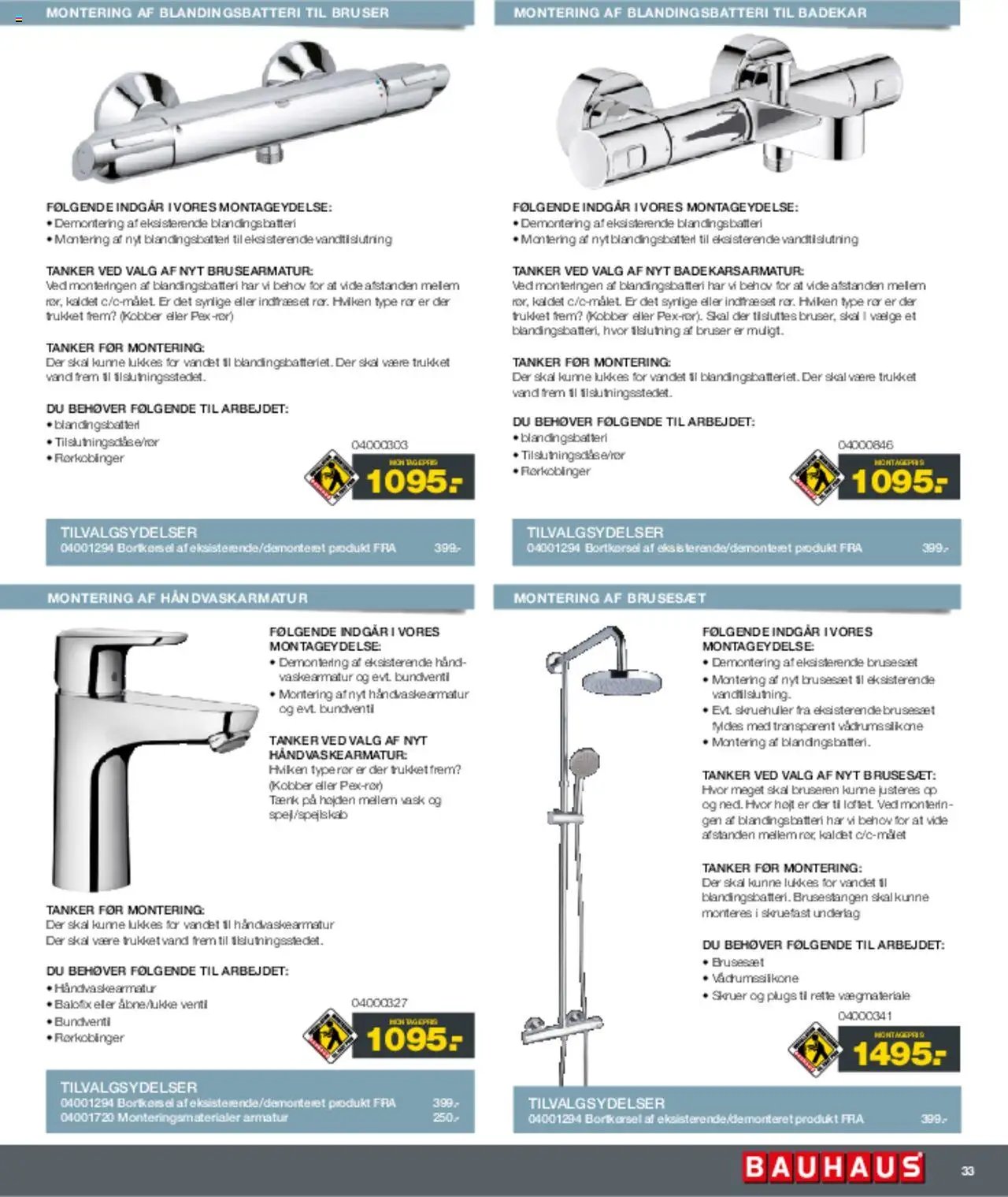 Bauhaus tilbudsavis fra 01/03/2025 Montageservice