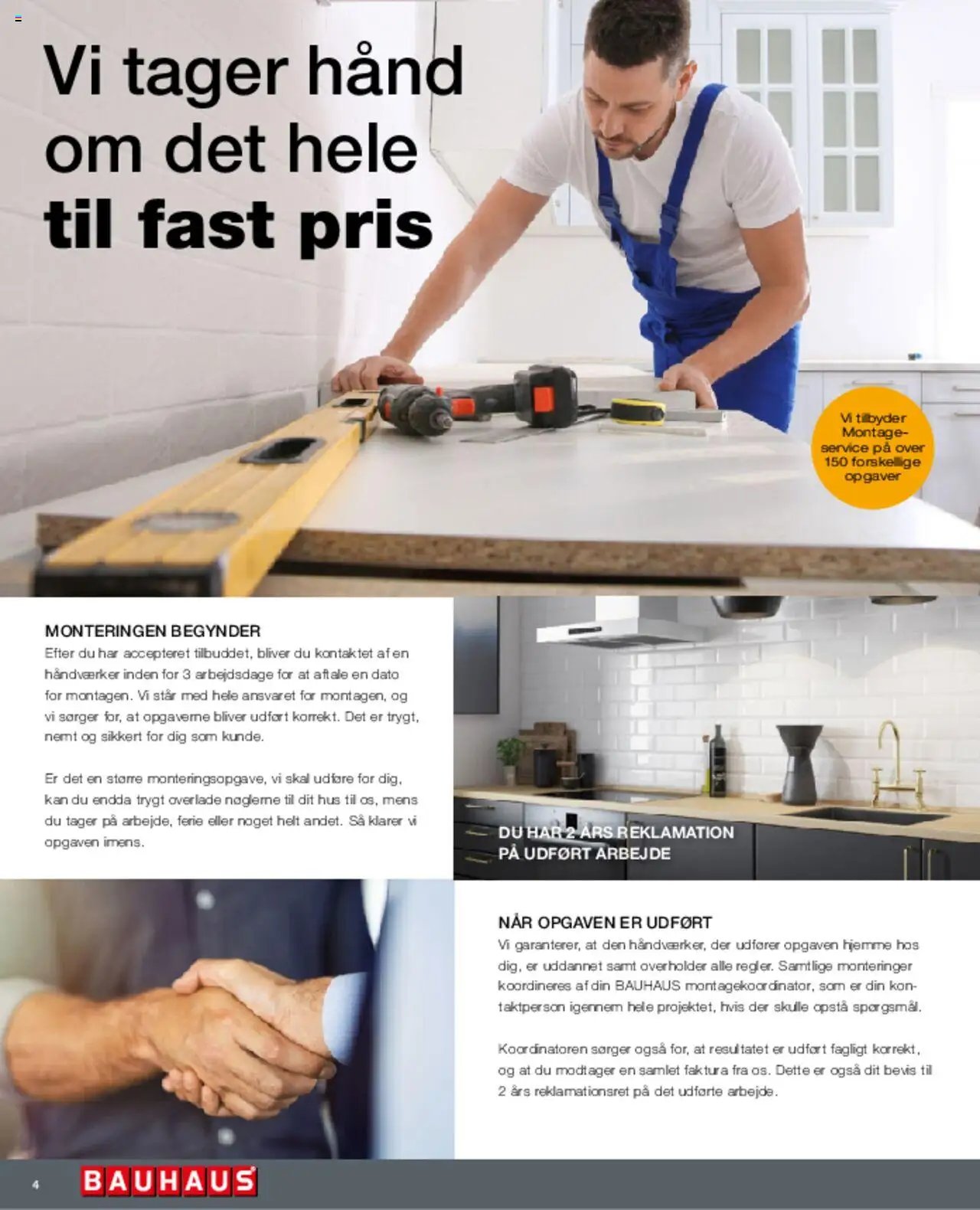 Bauhaus tilbudsavis fra 01/03/2025 Montageservice