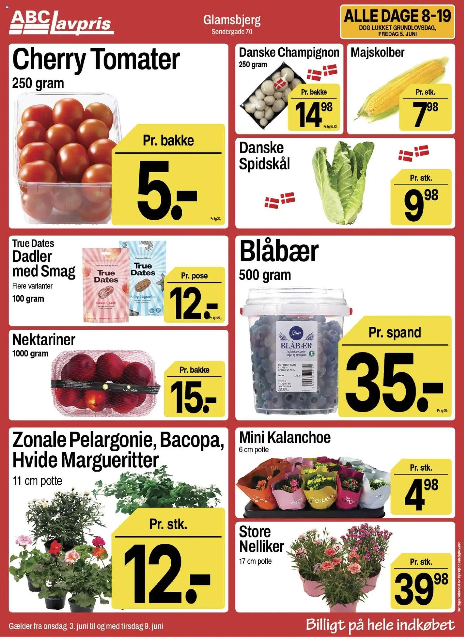 Abc Lavpris tilbudsavis fra 03/06/2026 Abc Lavpris - Glamsbjerg