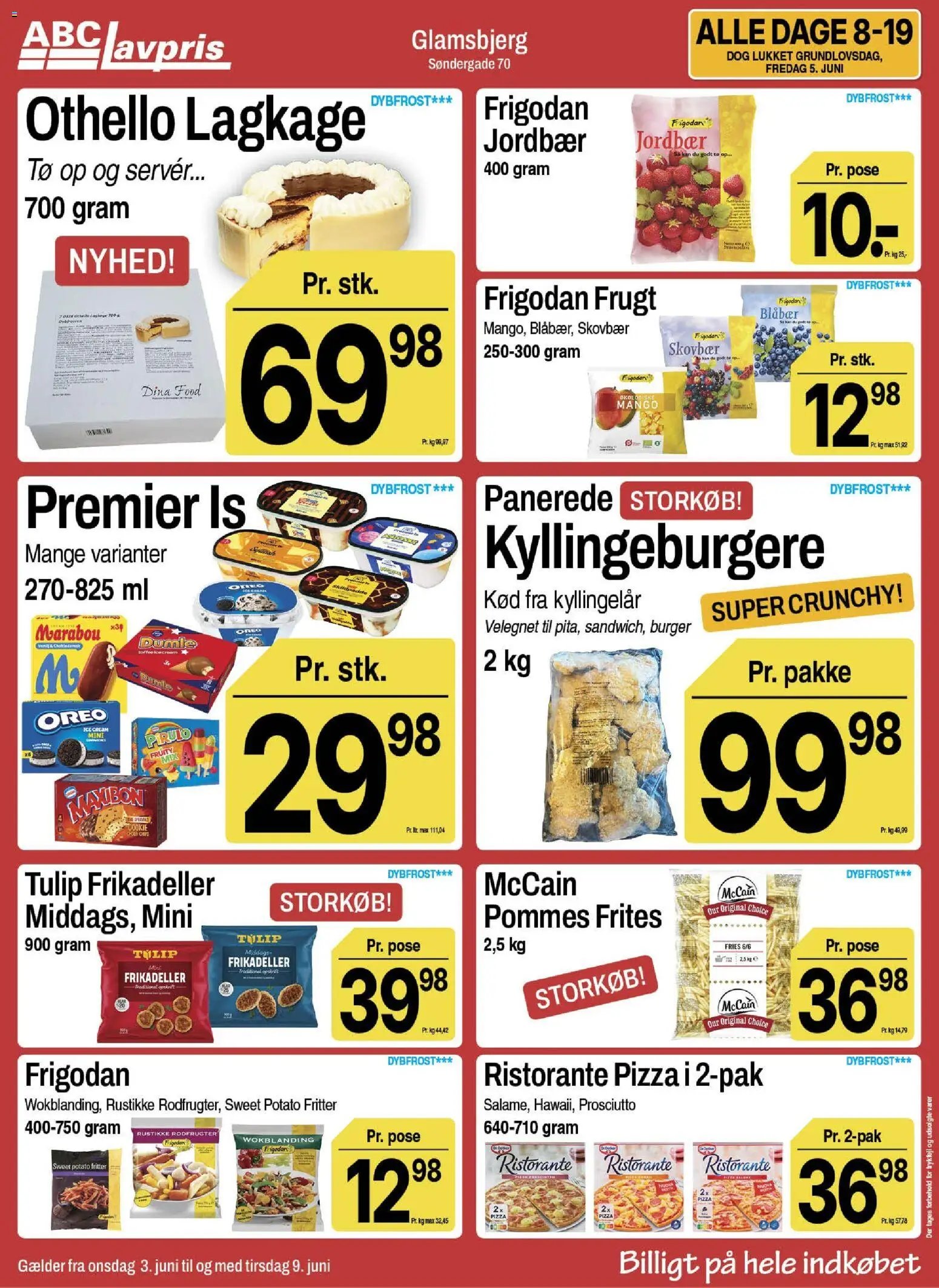 Abc Lavpris tilbudsavis fra 03/06/2026 Abc Lavpris - Glamsbjerg