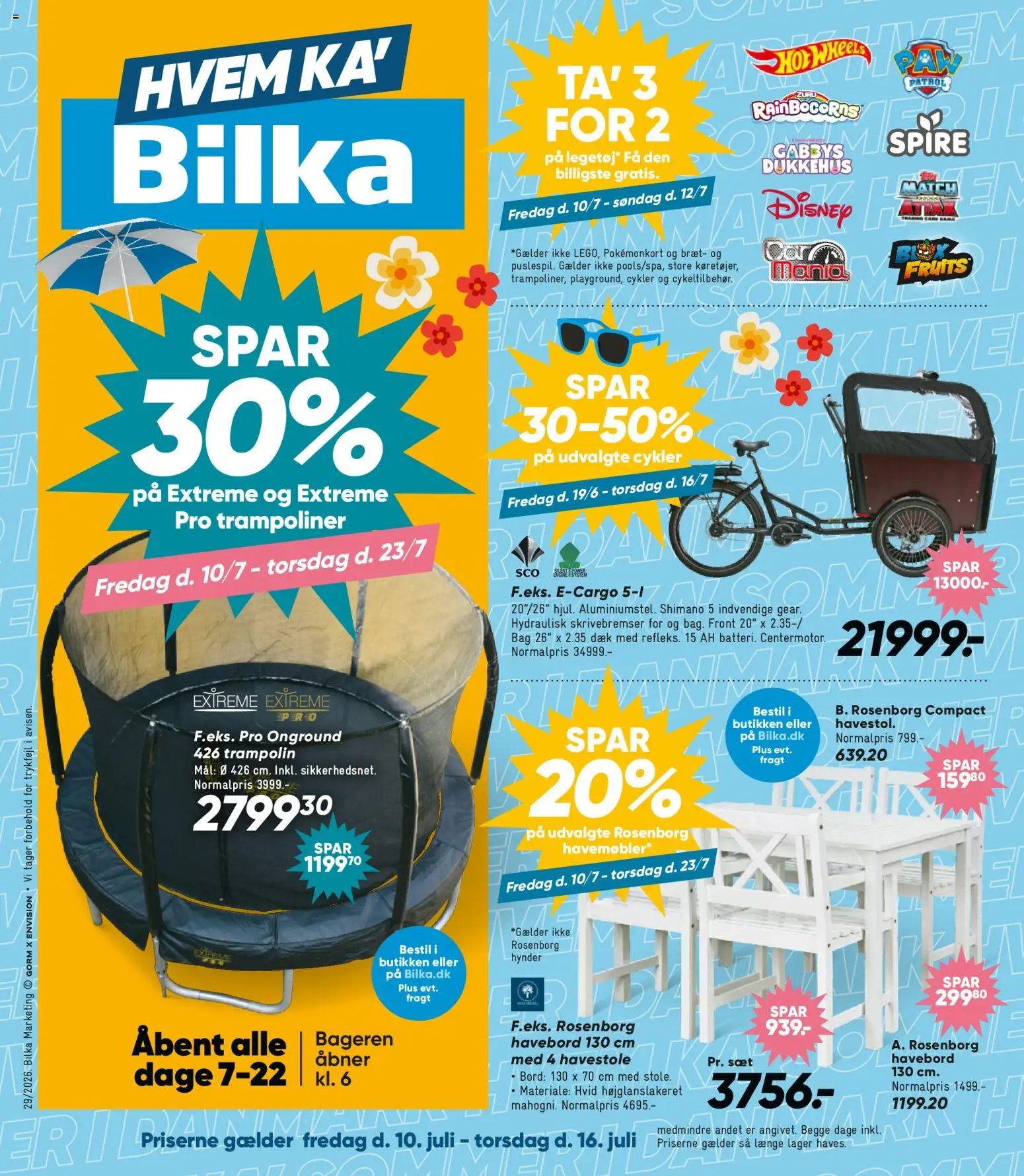 Bilka tilbudsavis fra 10/07/2026 Bilka - Nonfood