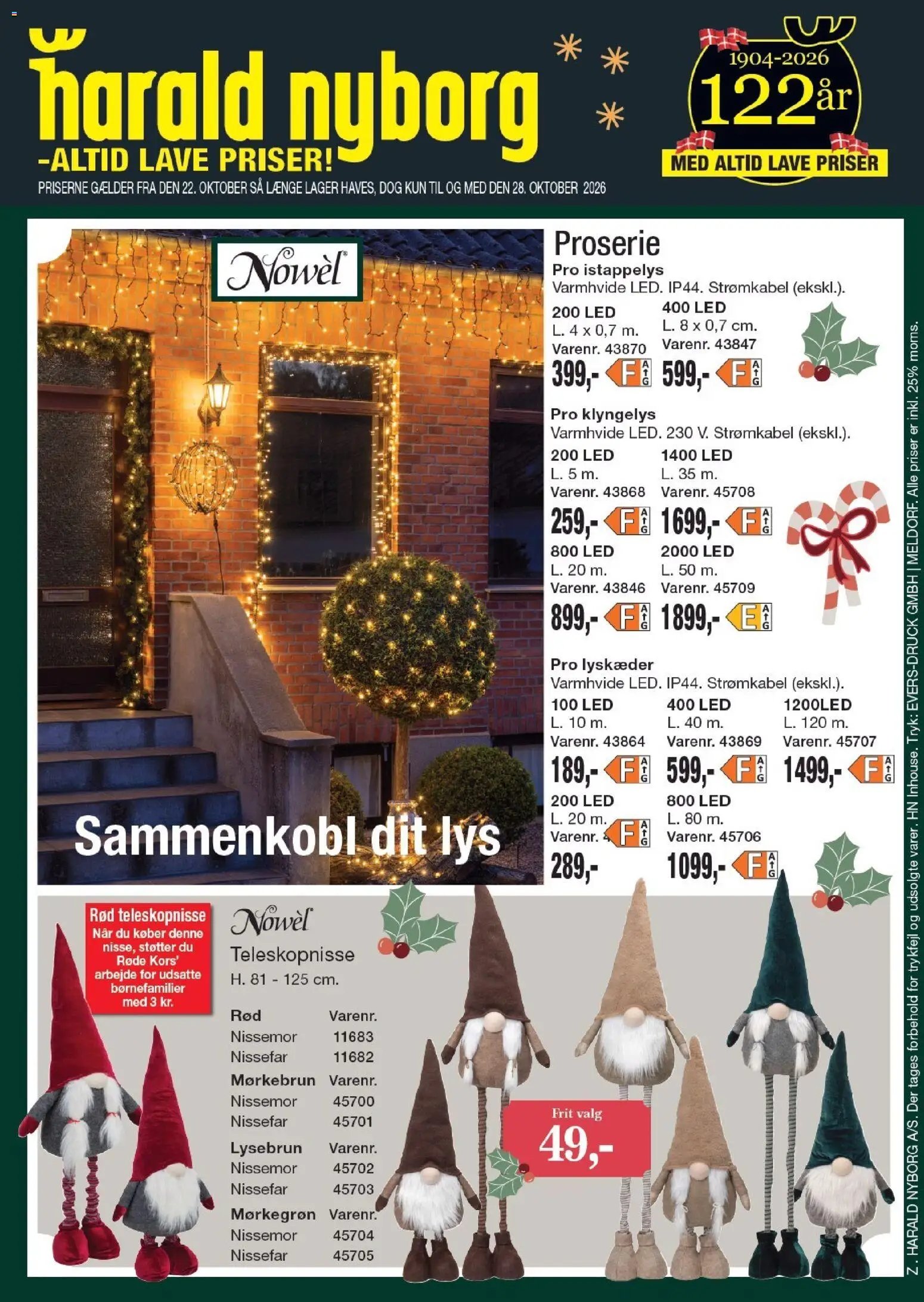Nye Harald Nyborg tilbud fra 22/10/2026
