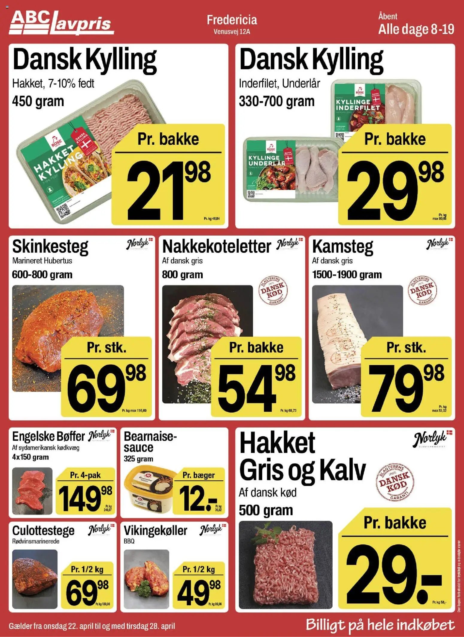 Abc Lavpris tilbudsavis fra 22/04/2026 Abc Lavpris - Fredericia