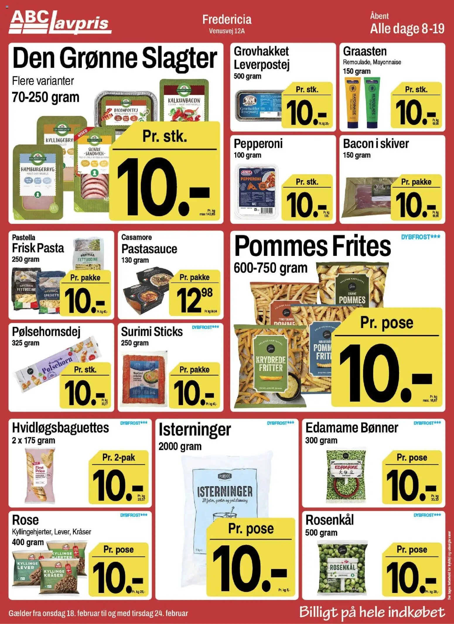 Abc Lavpris tilbudsavis fra 18/02/2026 Fredericia