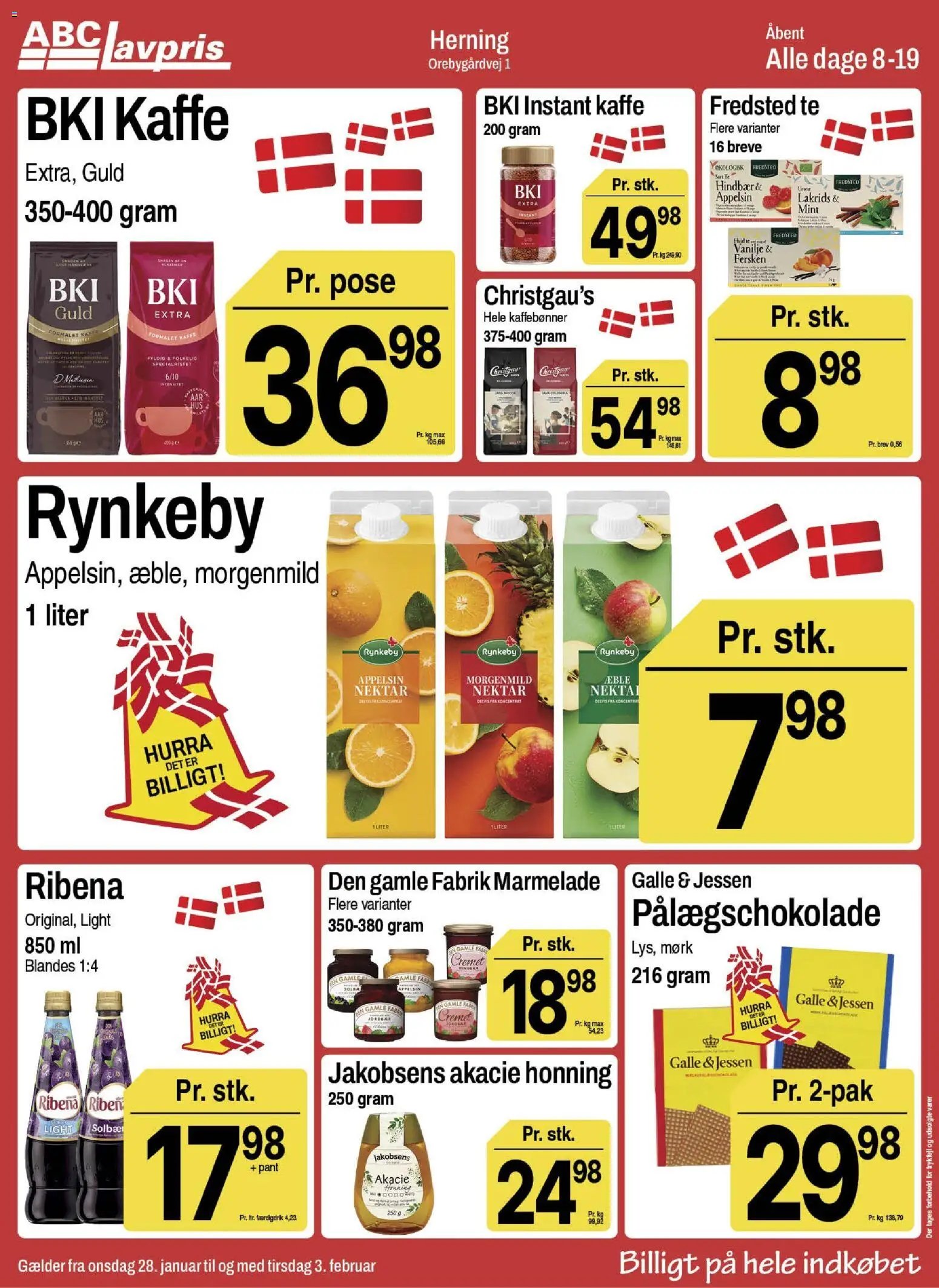 Abc Lavpris tilbudsavis fra 28/01/2026 Herning