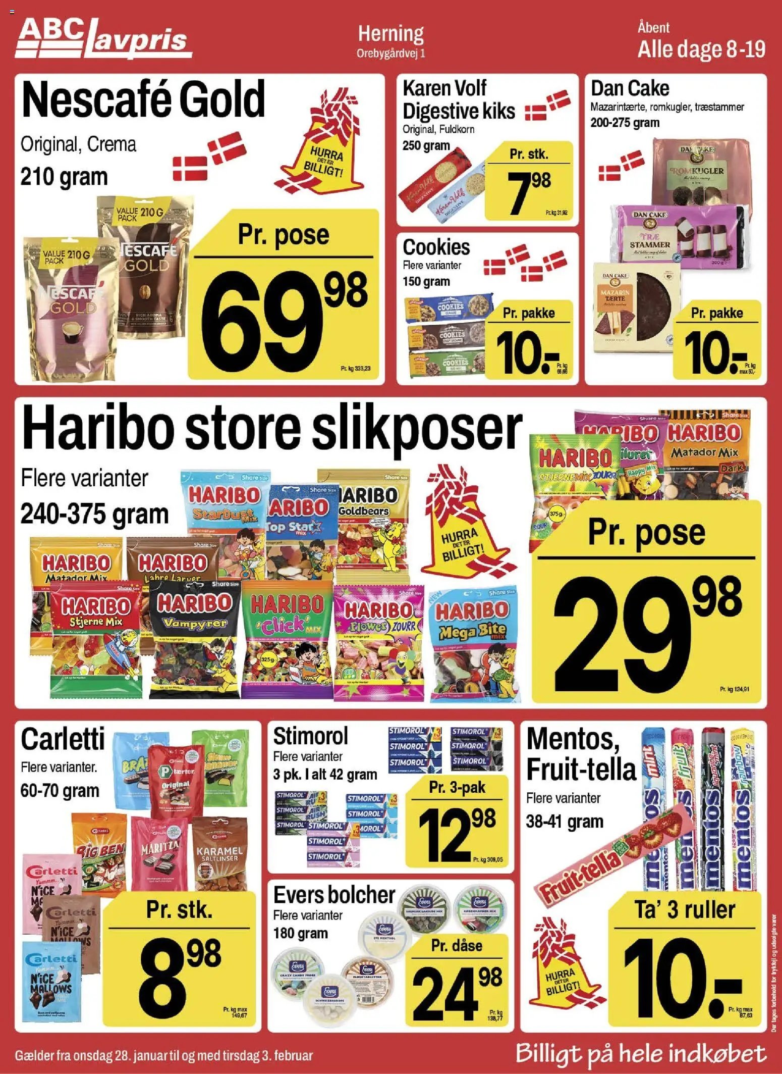 Abc Lavpris tilbudsavis fra 28/01/2026 Herning