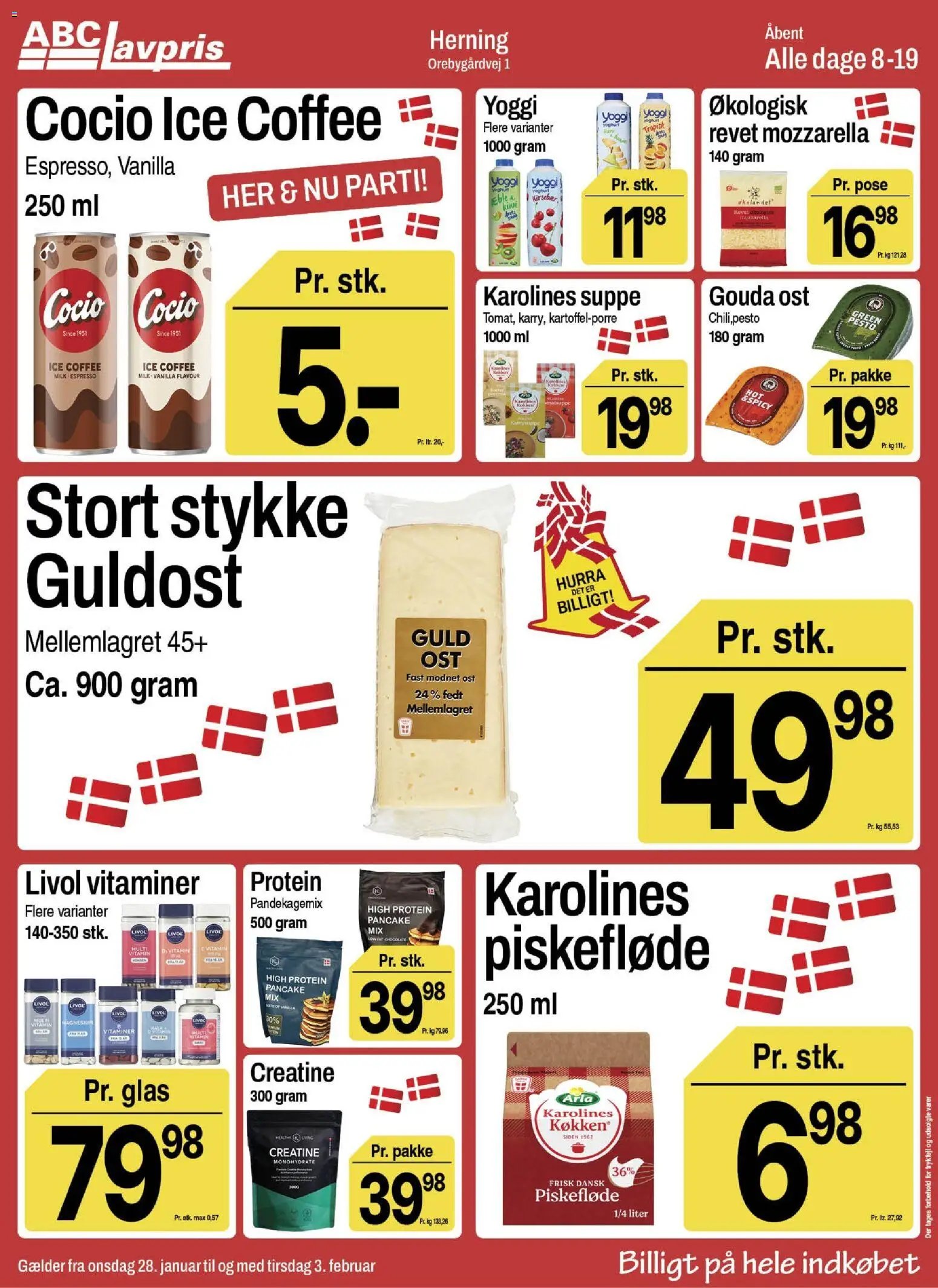 Abc Lavpris tilbudsavis fra 28/01/2026 Herning