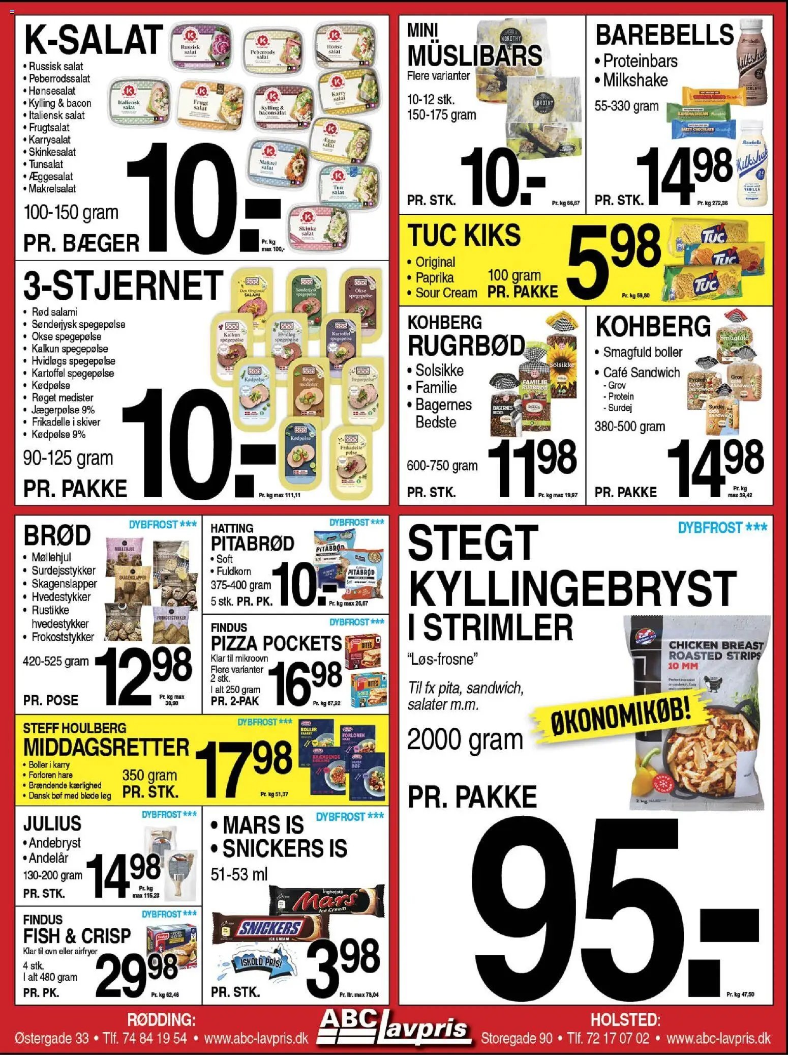 Abc Lavpris tilbudsavis fra 12/11/2025 Holsted