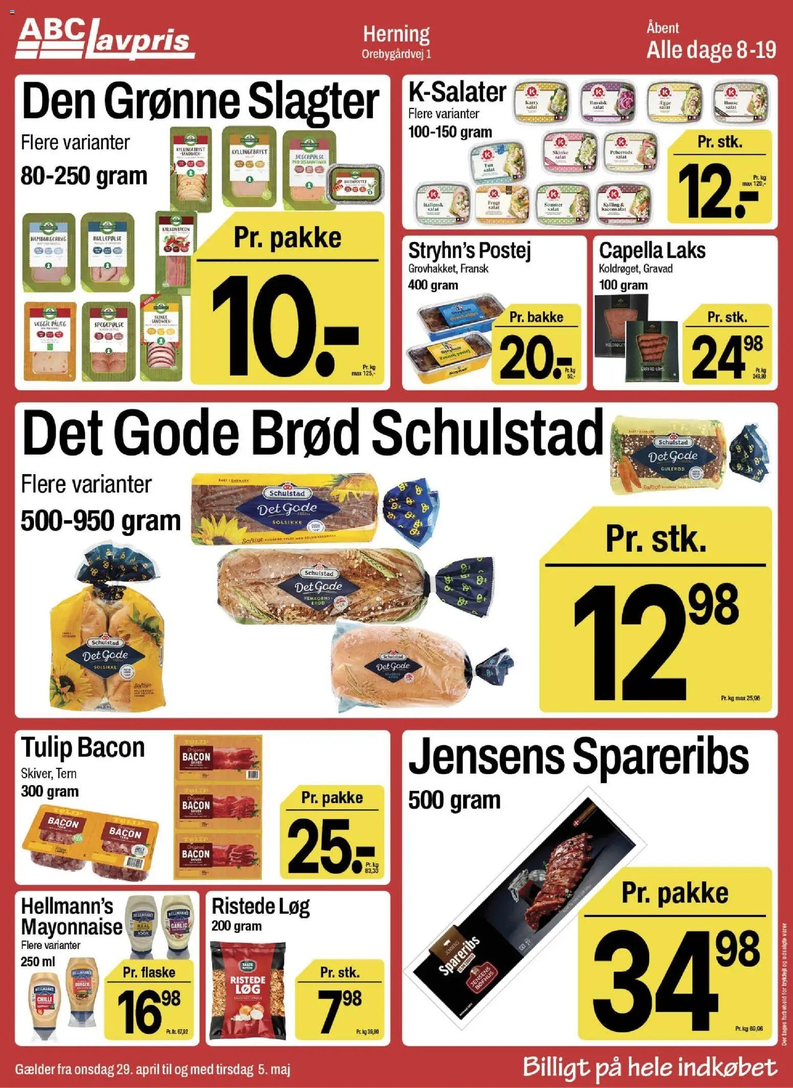 Abc Lavpris tilbudsavis fra 29/04/2026 Abc Lavpris - Herning