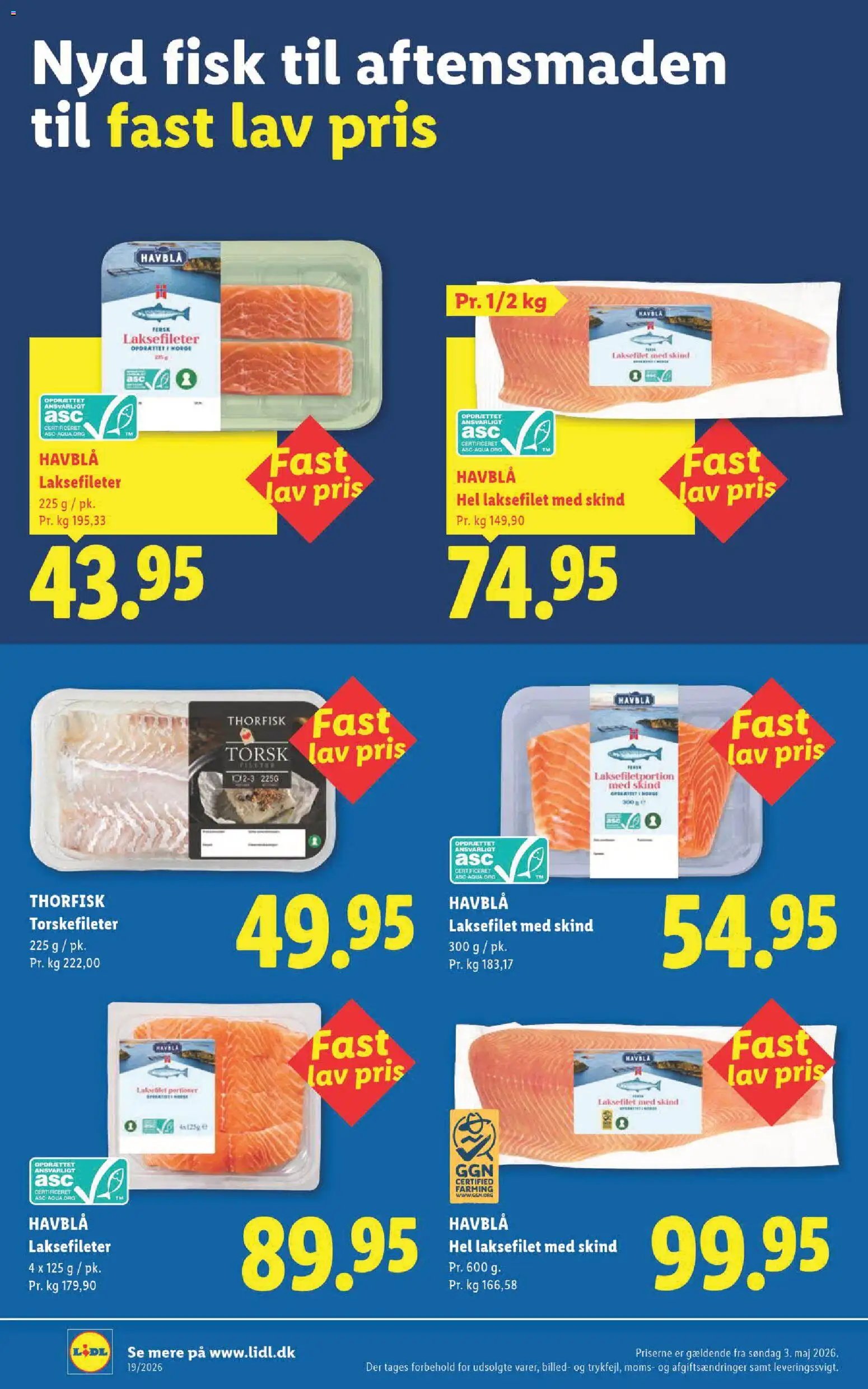 Lidl tilbudsavis fra 13/09/2026 Lidl - Nyd hver dag til fast lav pris