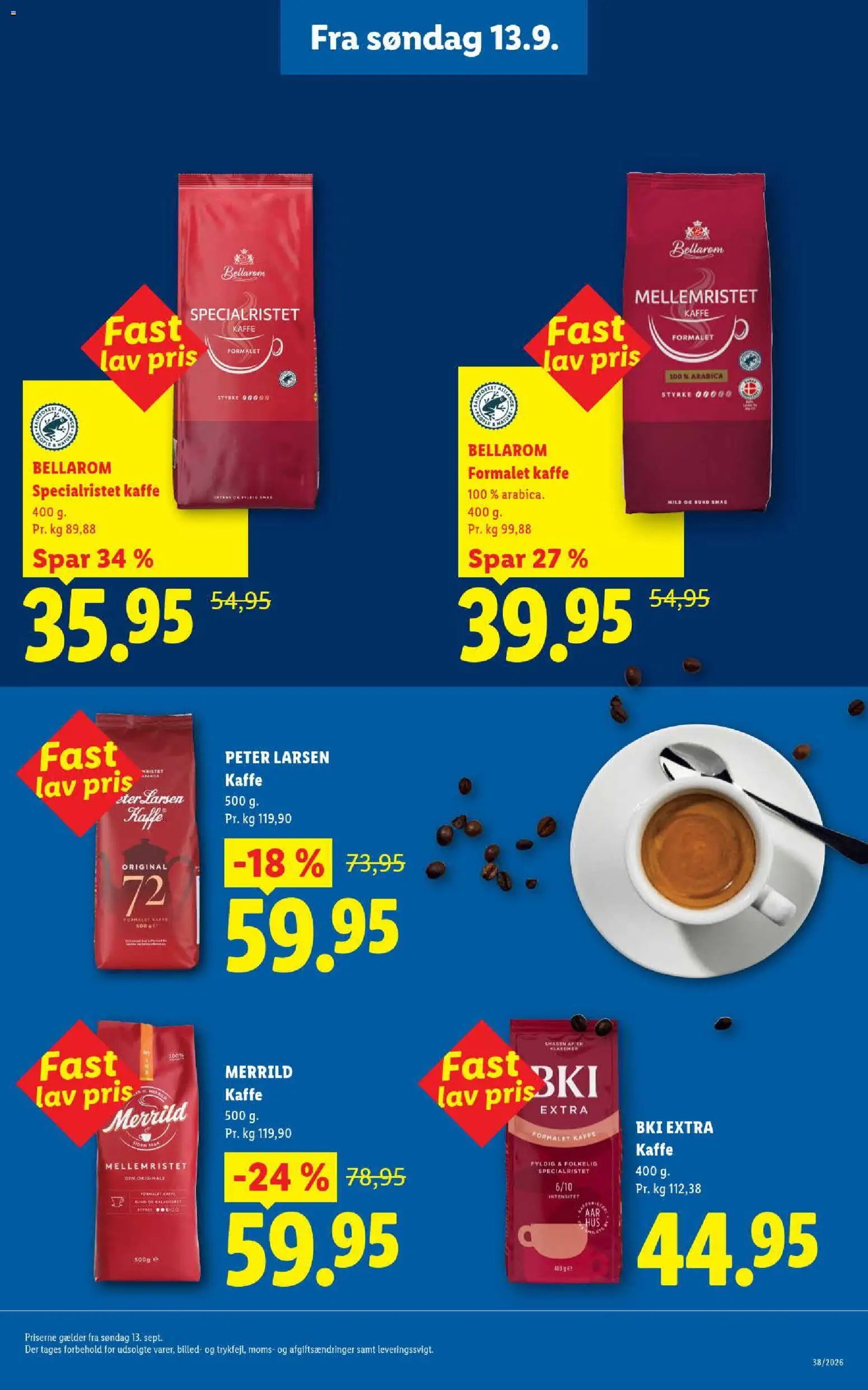Lidl tilbudsavis fra 13/09/2026 Lidl - Nyd hver dag til fast lav pris
