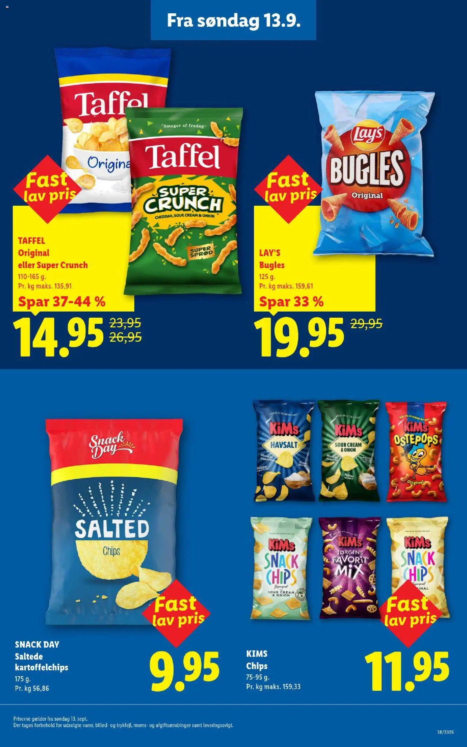 Lidl tilbudsavis fra 13/09/2026 Lidl - Nyd hver dag til fast lav pris