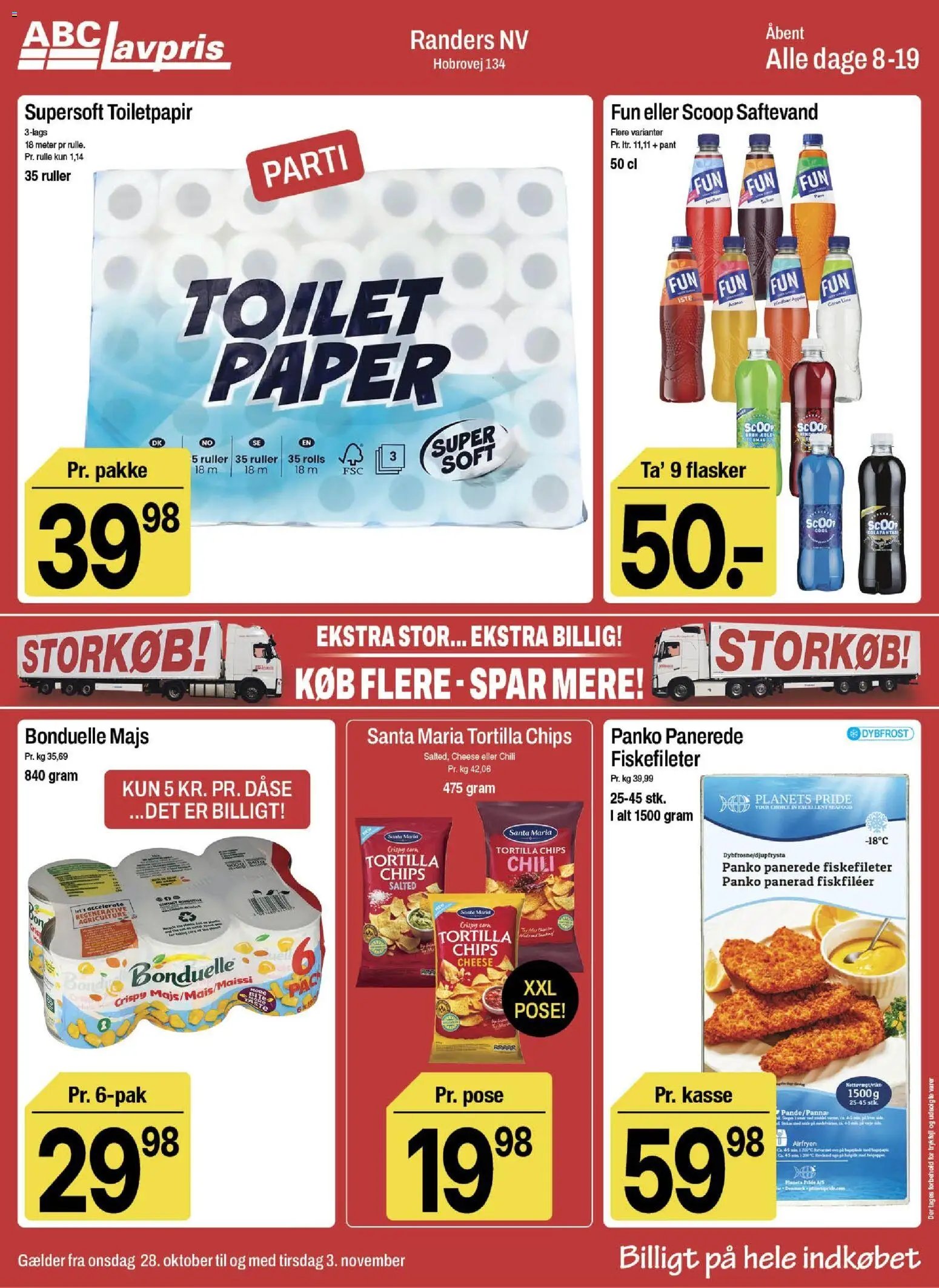 Nye Abc Lavpris tilbud fra 28/10/2026