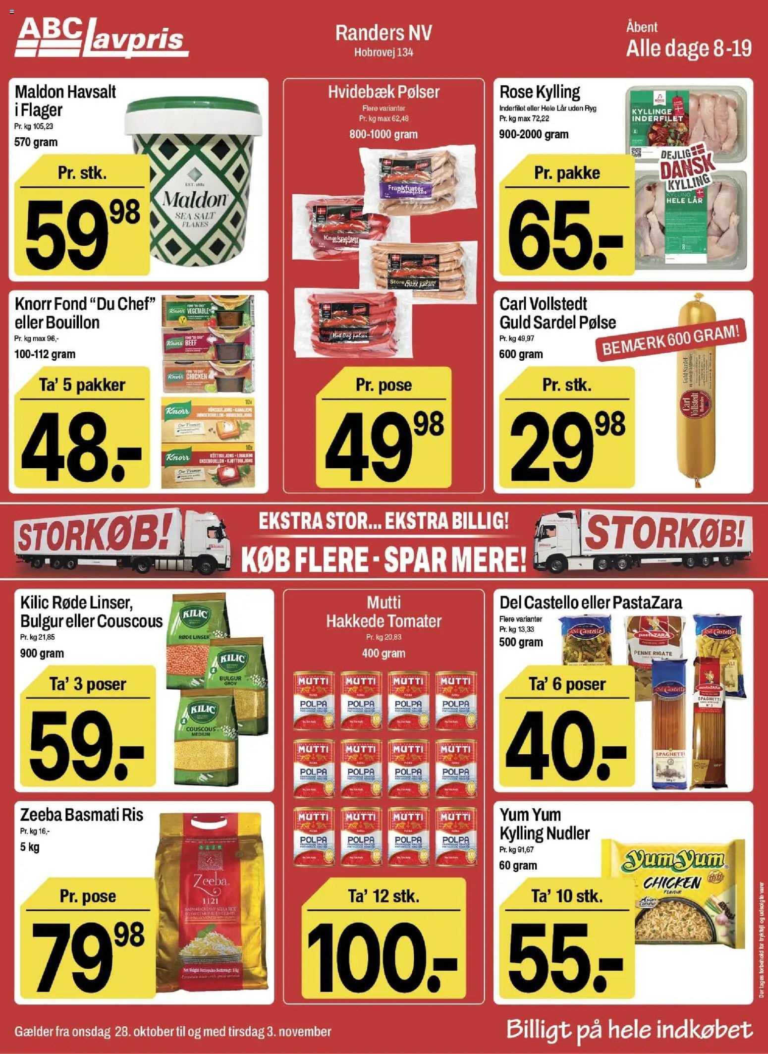 Nye Abc Lavpris tilbud fra 28/10/2026