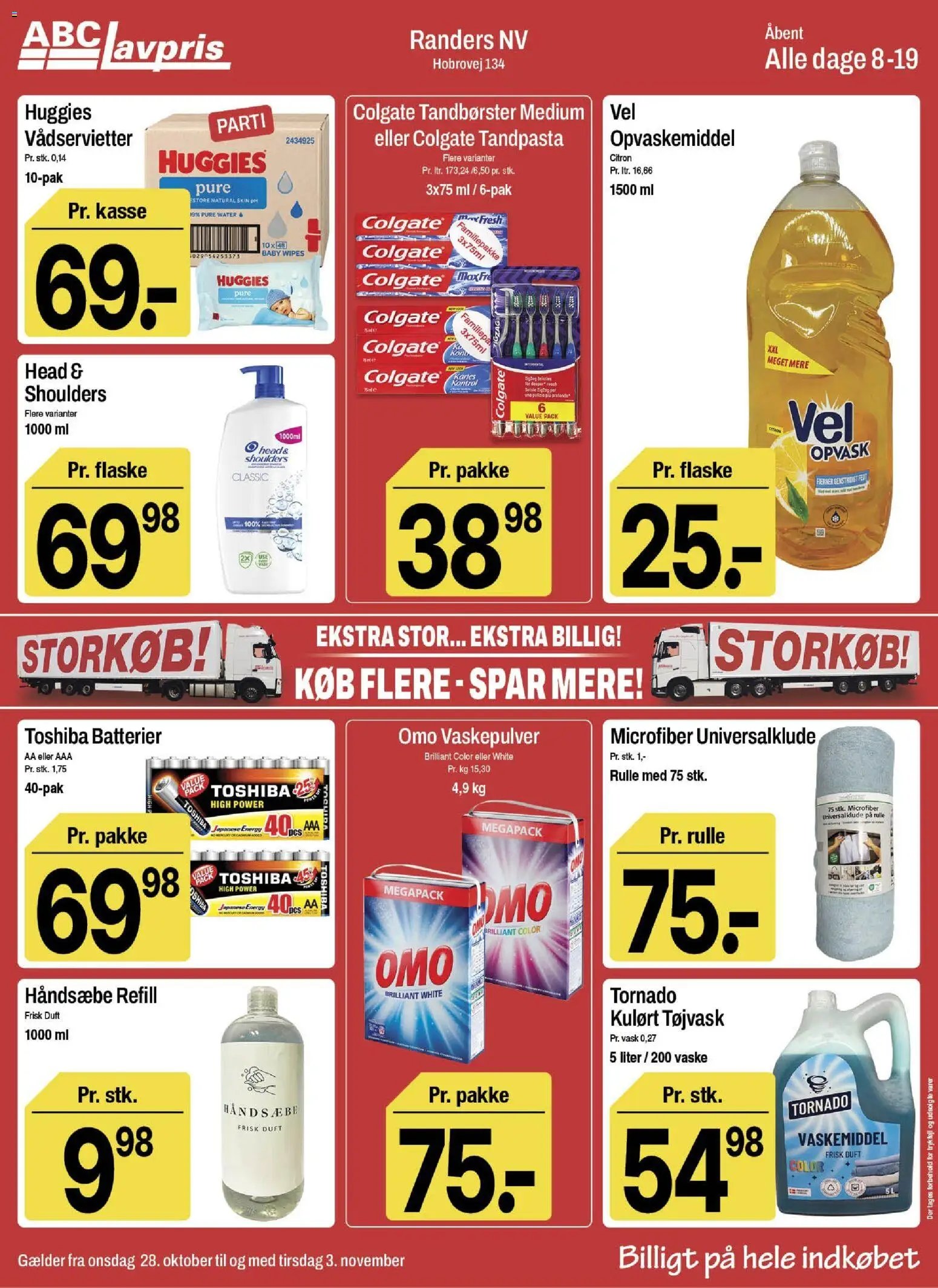 Nye Abc Lavpris tilbud fra 28/10/2026
