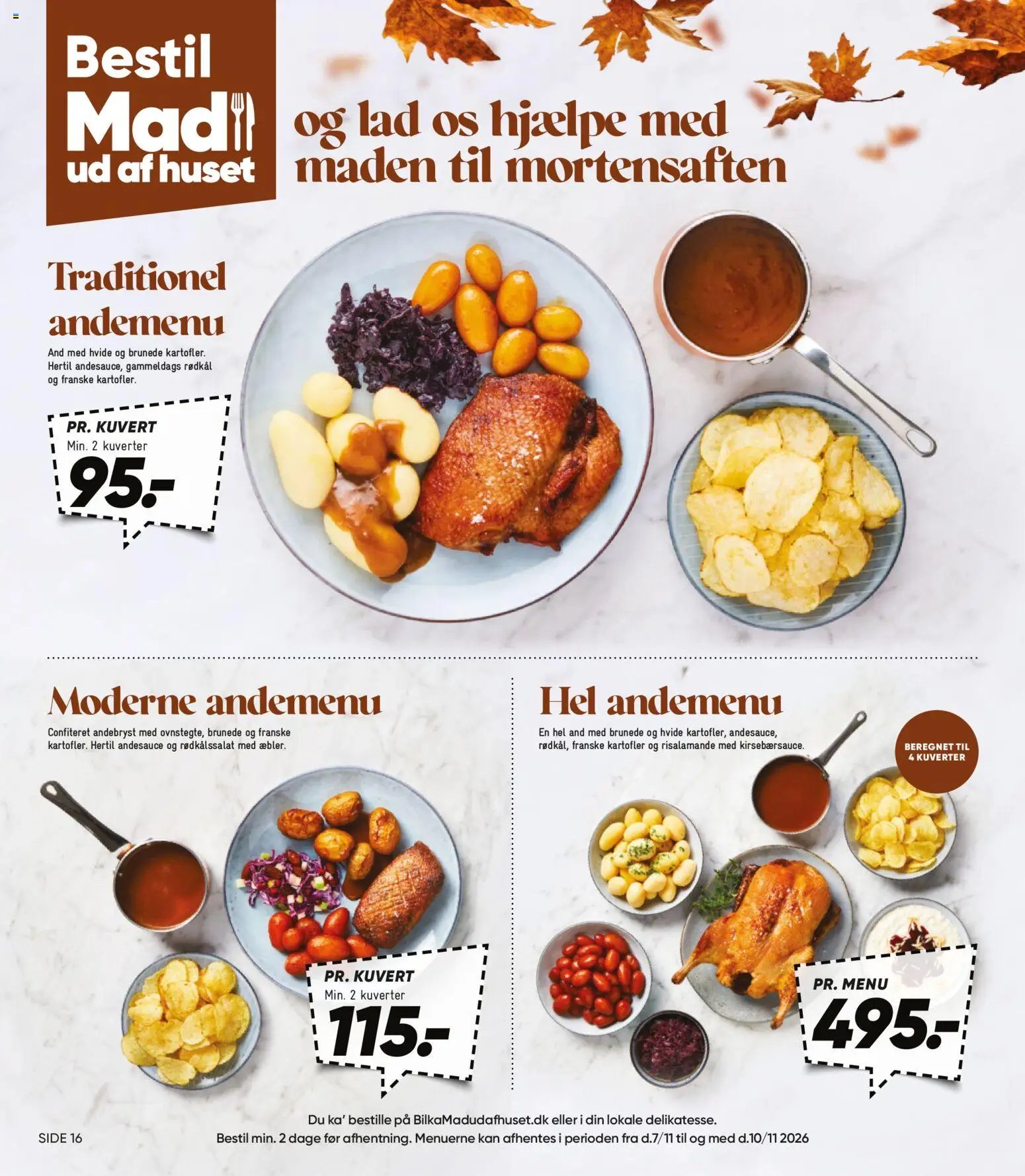 Nye Bilka tilbud fra 16/10/2026