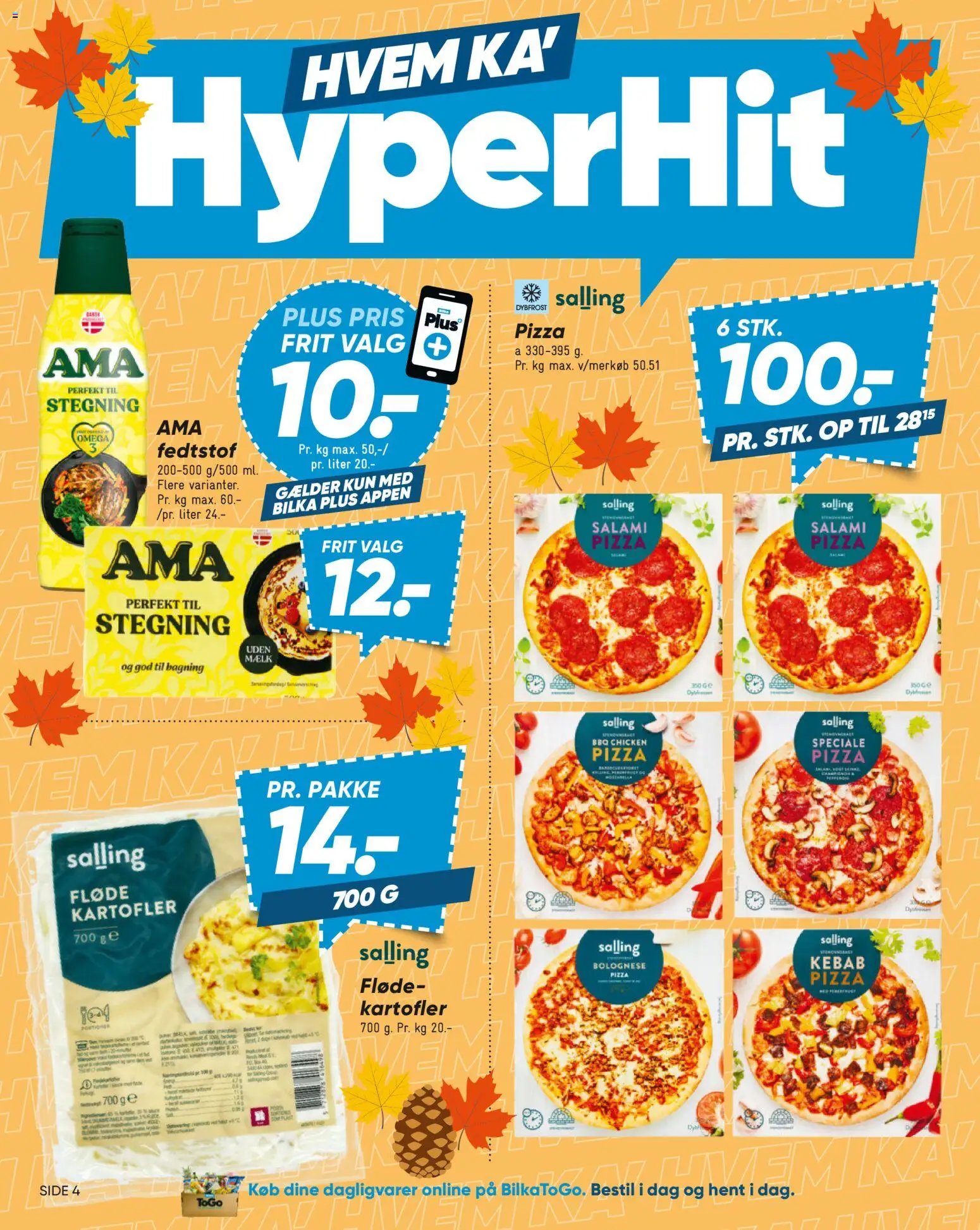 Nye Bilka tilbud fra 16/10/2026