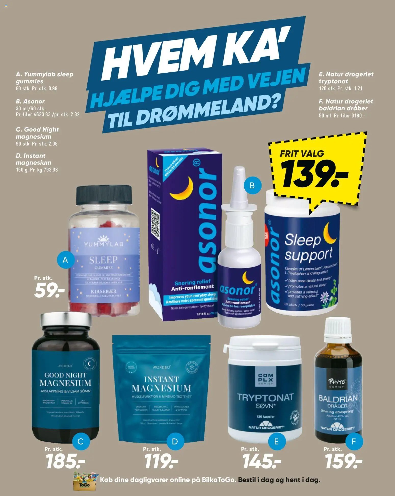 Nye Bilka tilbud fra 16/10/2026