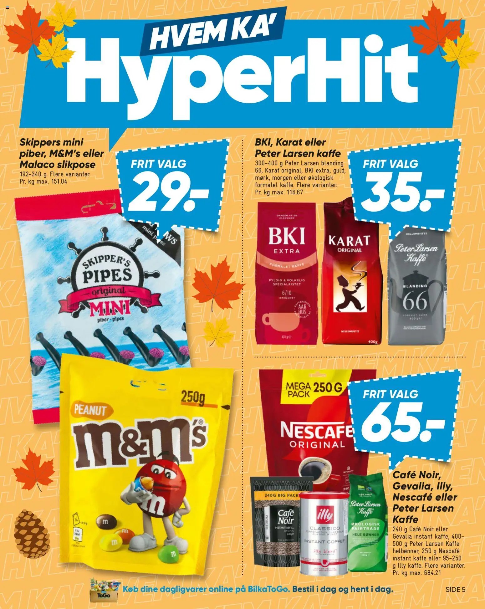 Nye Bilka tilbud fra 16/10/2026