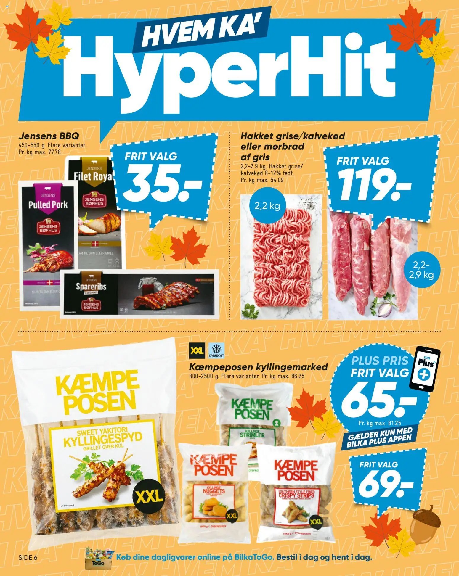 Nye Bilka tilbud fra 16/10/2026
