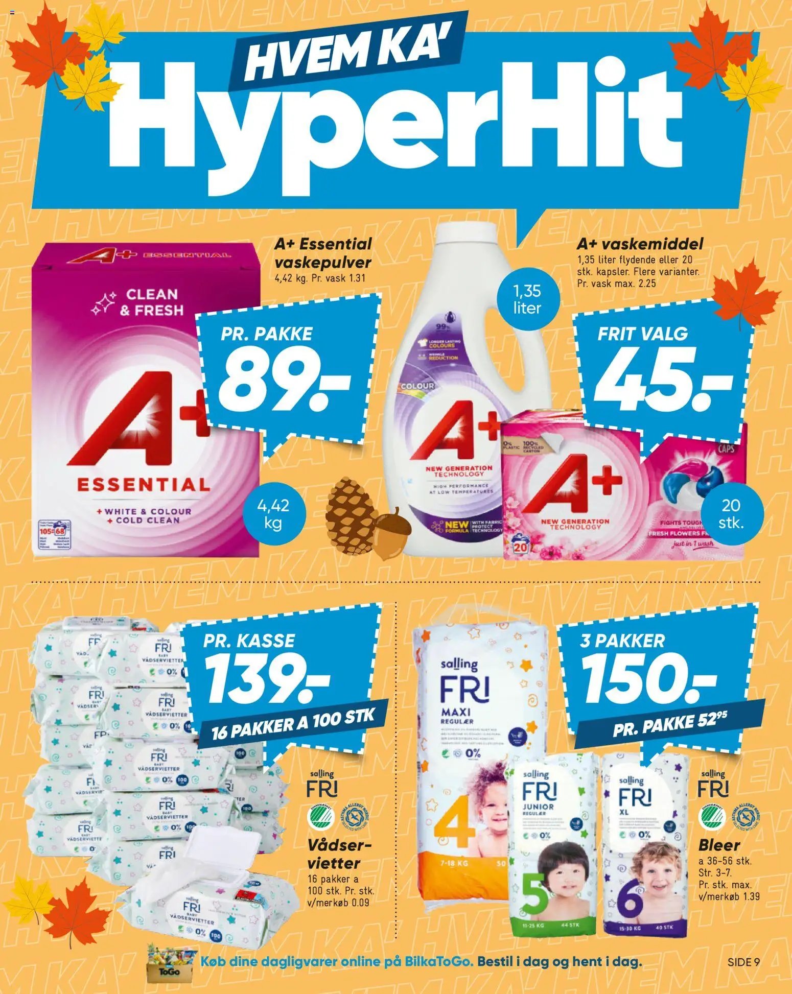 Nye Bilka tilbud fra 16/10/2026