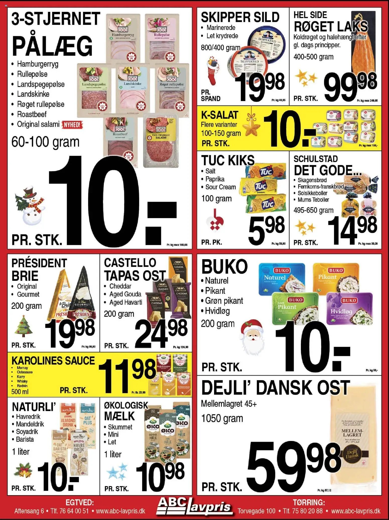 Abc Lavpris tilbudsavis fra 10/12/2025 Egtved