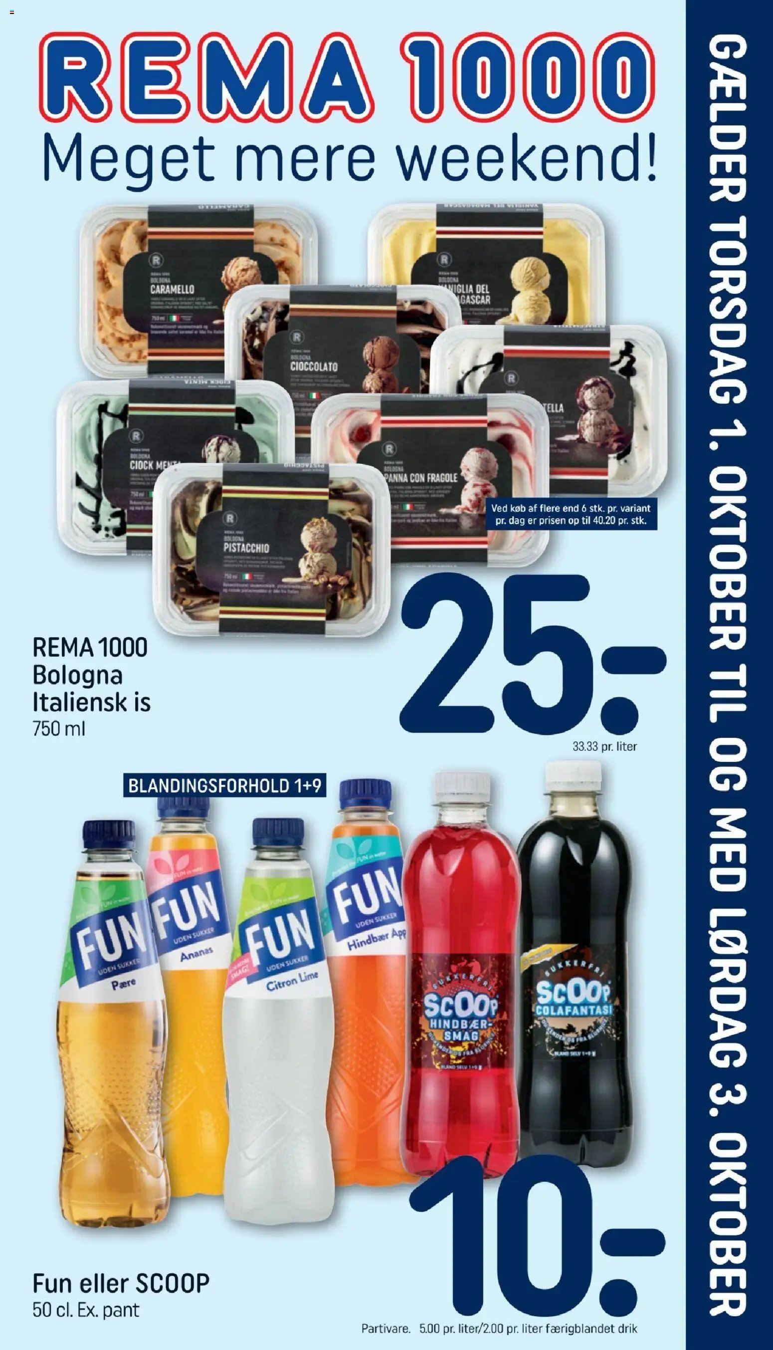 Rema 1000 tilbudsavis fra 27/09/2026 Rema 1000 - Tilbudsavis Uge 40