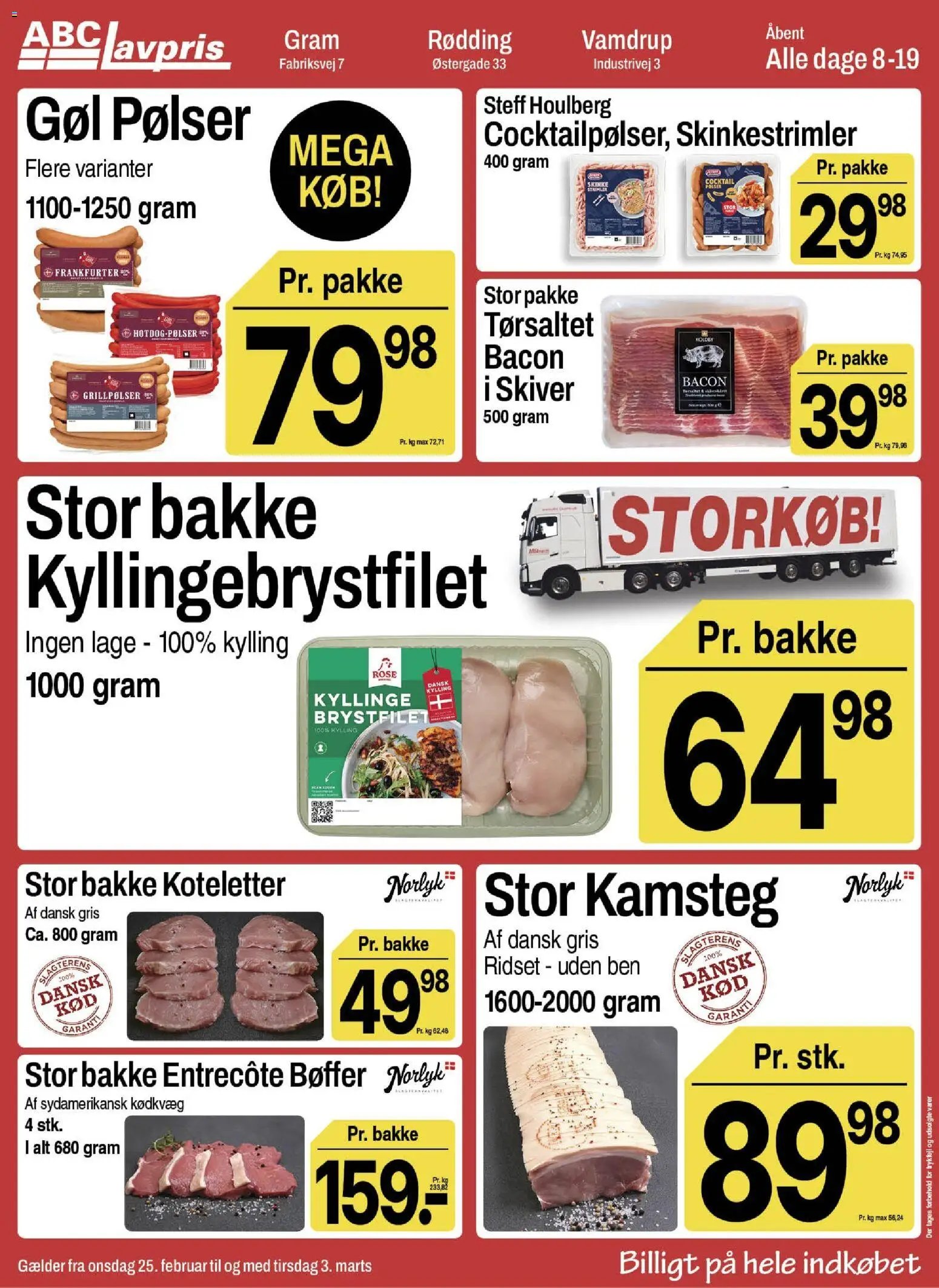 Abc Lavpris tilbudsavis fra 25/02/2026 Gram