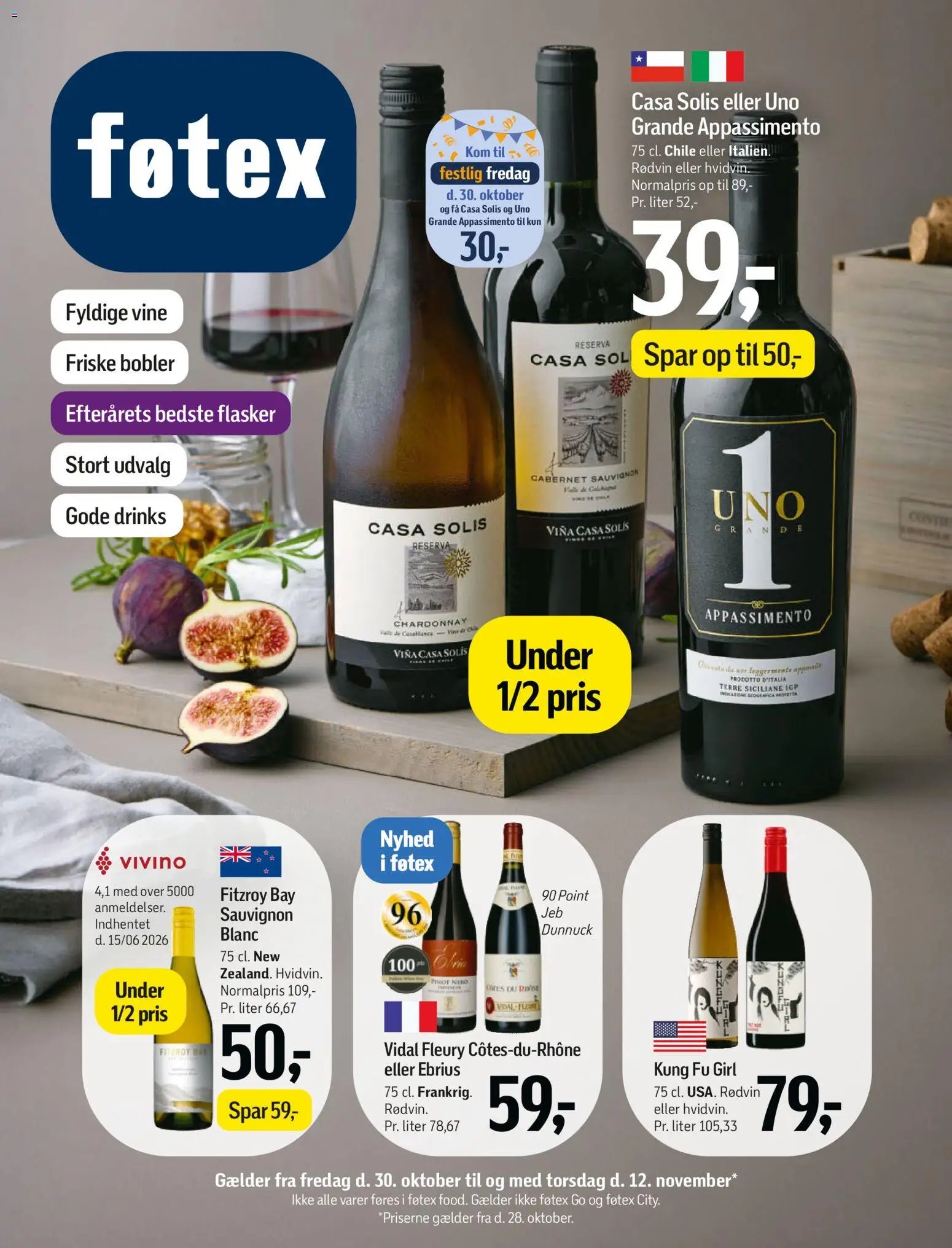 Nye Føtex tilbud fra 30/10/2026