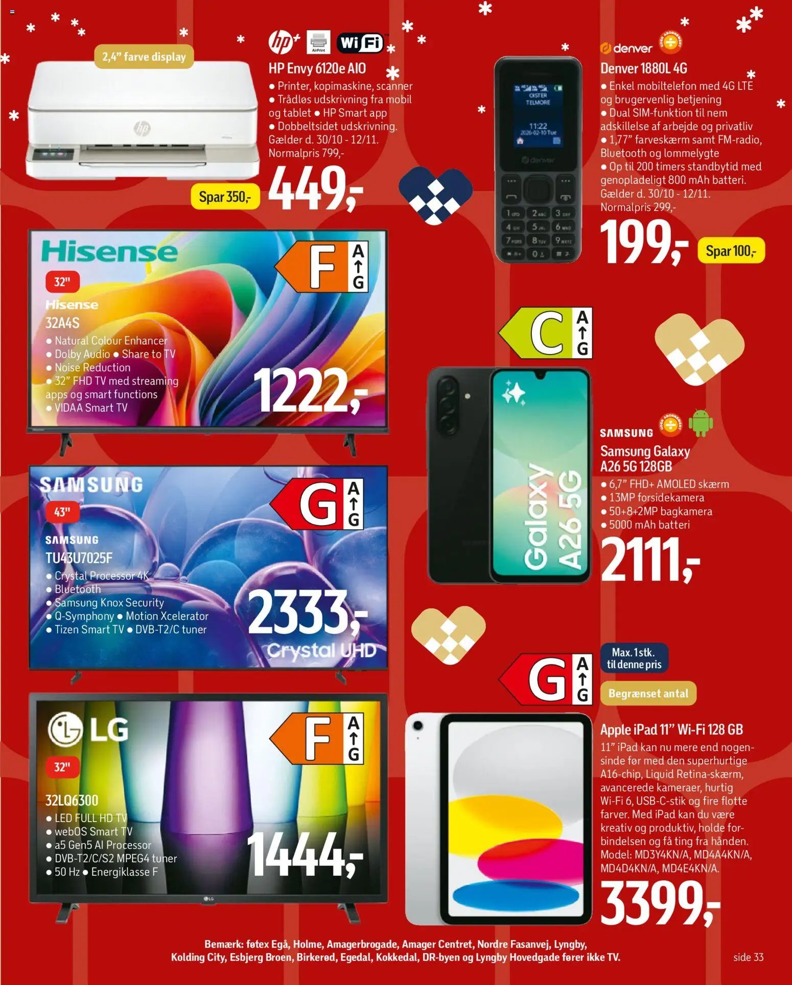 Nye Føtex tilbud fra 30/10/2026