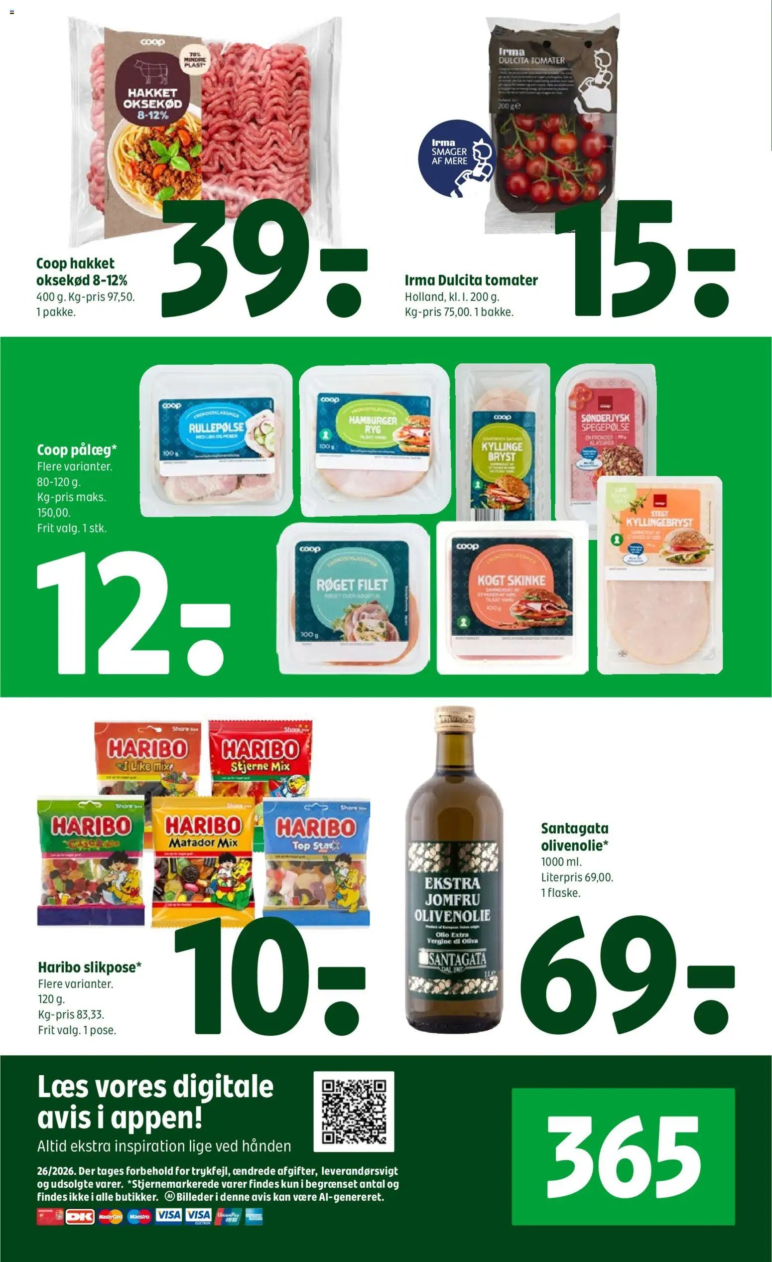 Coop 365 tilbudsavis fra 25/06/2026 Coop 365 - Tilbudsavis uge 26