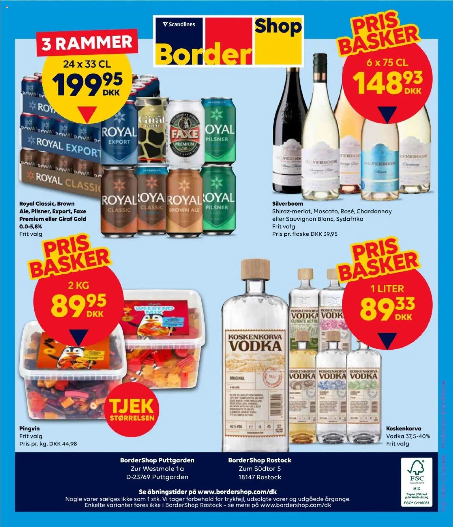 Bordershop tilbudsavis fra 12/08/2026 Bordershop - Tilbudsavis